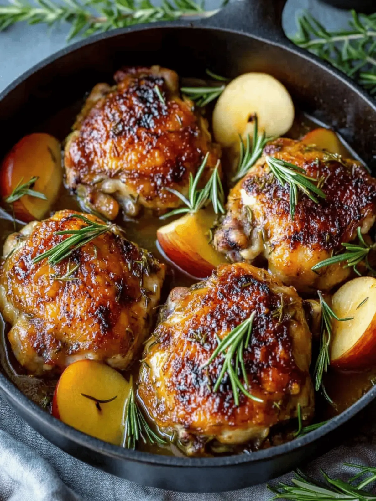 Rosemary Apple Cider Chicken Recipe