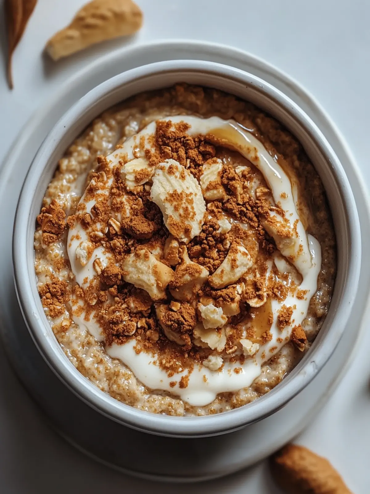 Biscoff Baked Oats