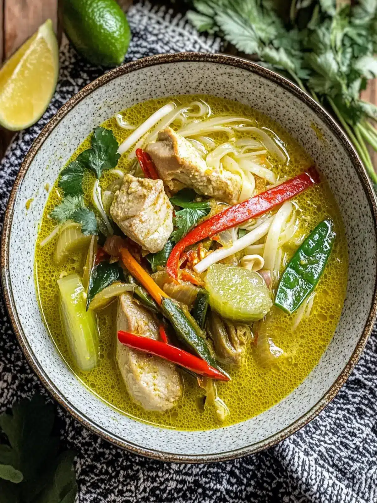Zesty Thai Green Curry Noodle Soup in Just 30 Minutes 2 Thai Green Curry Noodle Soup