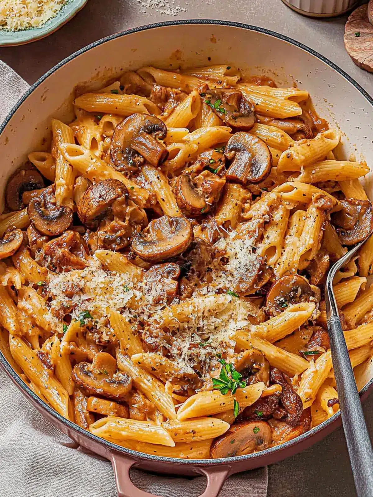 Mushroom Pasta