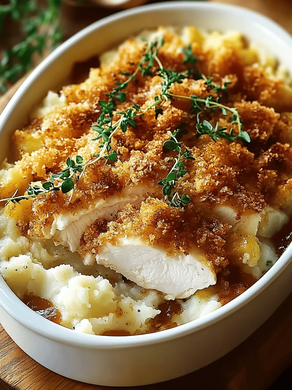 Crispy Chicken & Mashed Potato Casserole You ll Love Tonight 2 Crispy Chicken & Mashed Potato Casserole