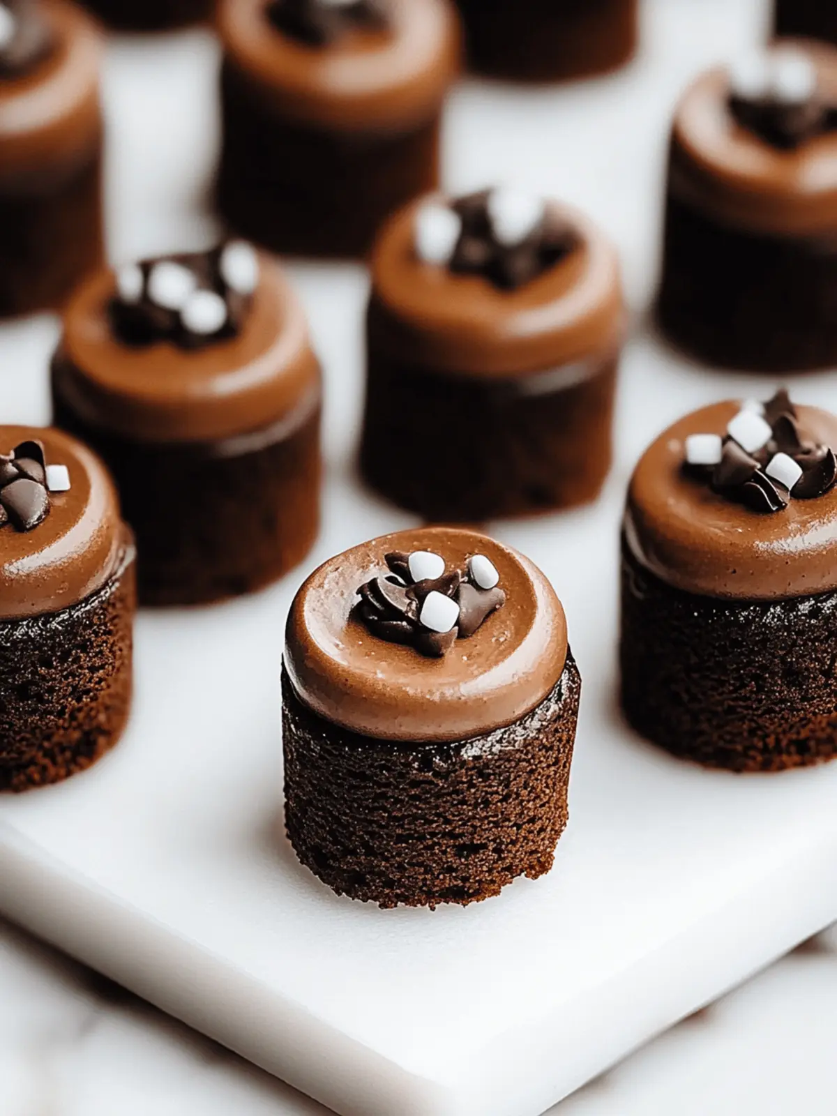 Brownie Petit Fours