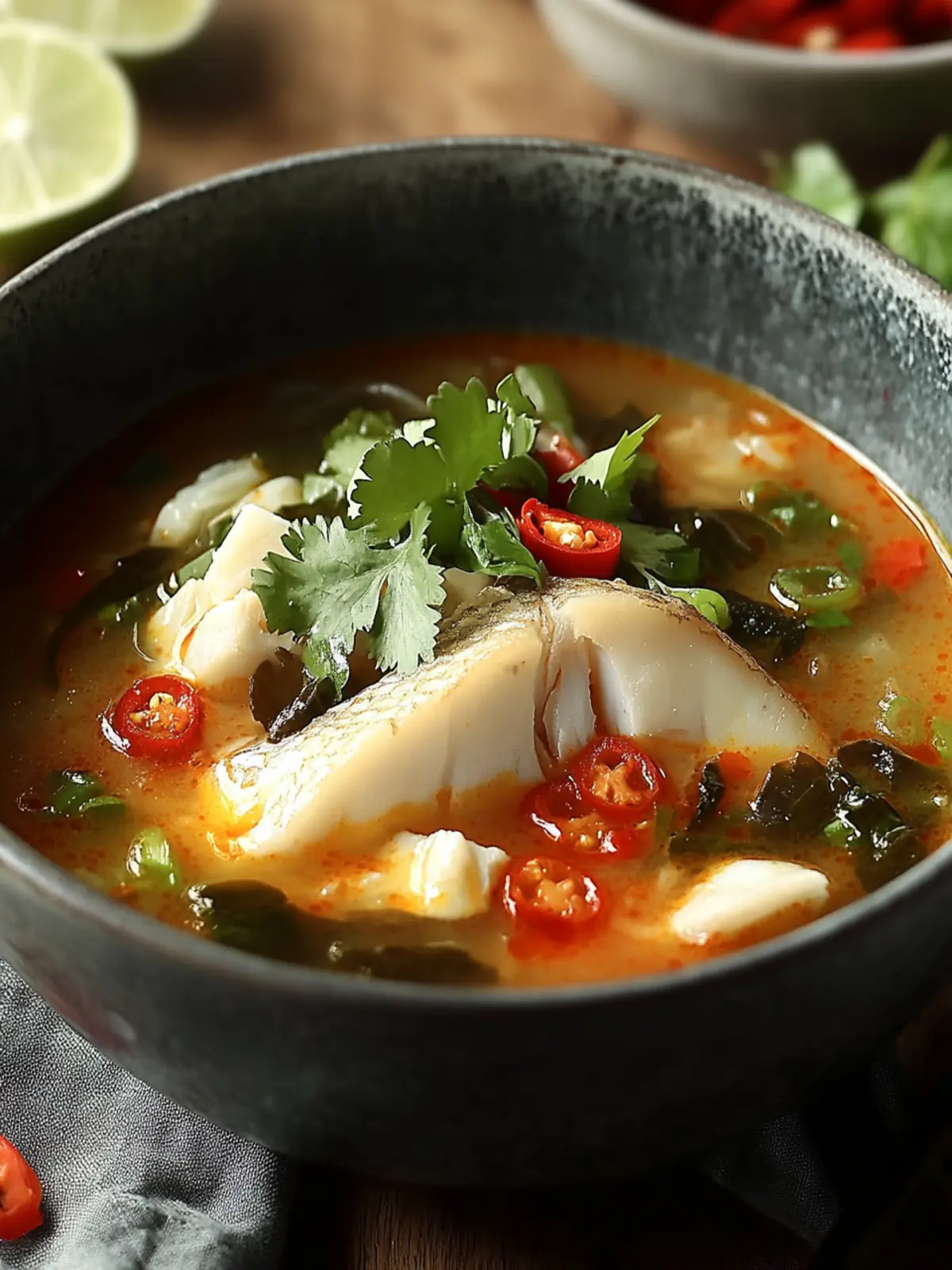 Thai Hot and Sour Fish Soup