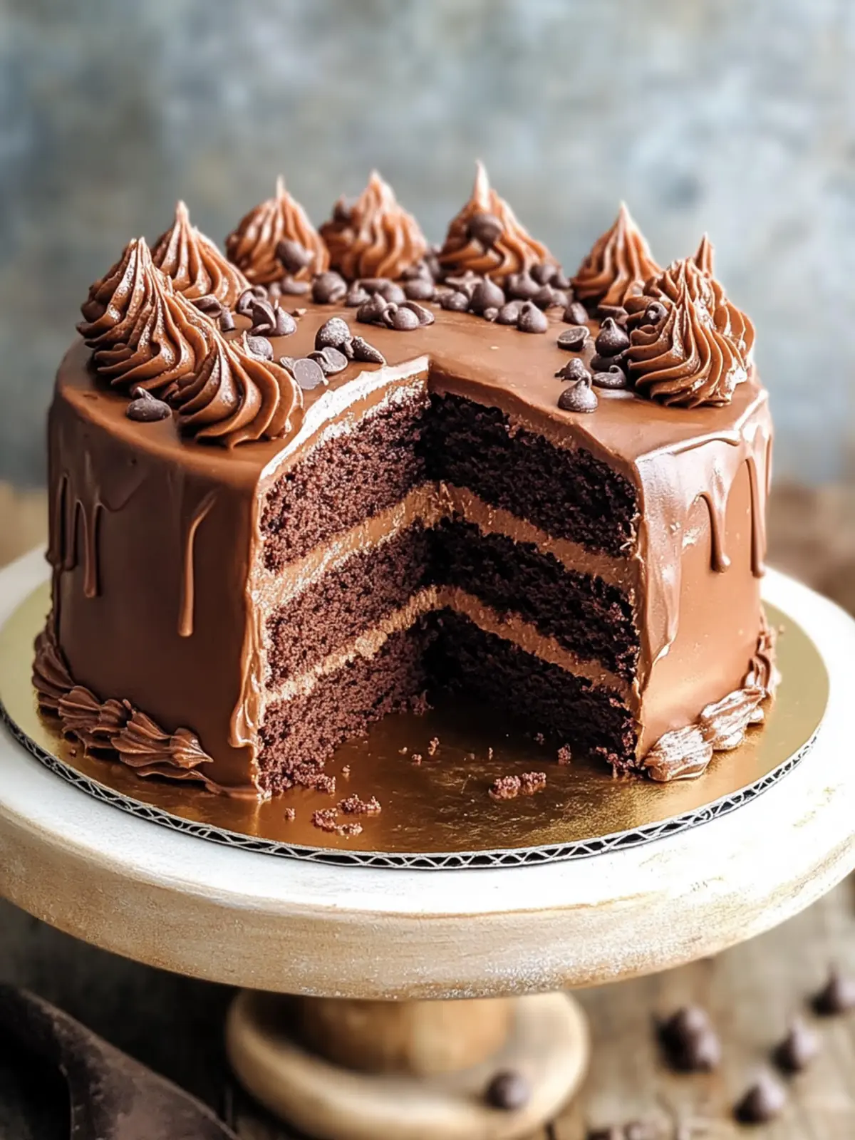 Fudgy Chocolate Nutella Cake