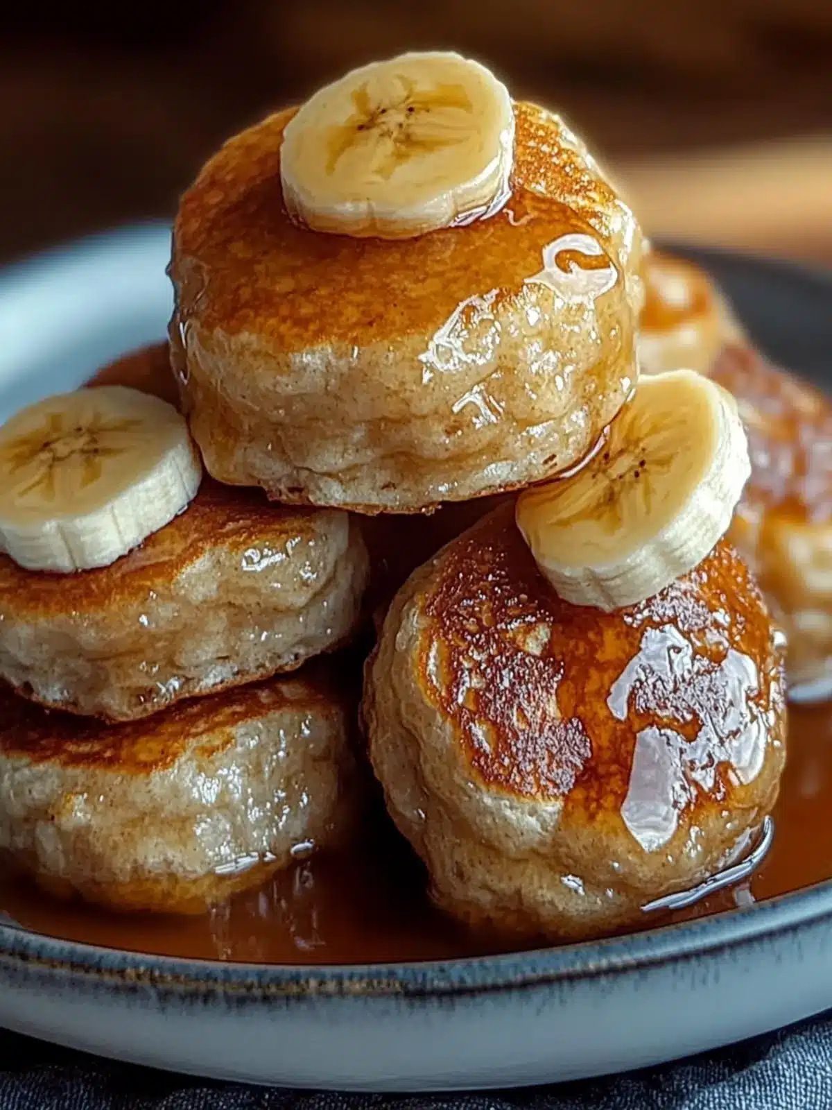 Banana Pancake Bites