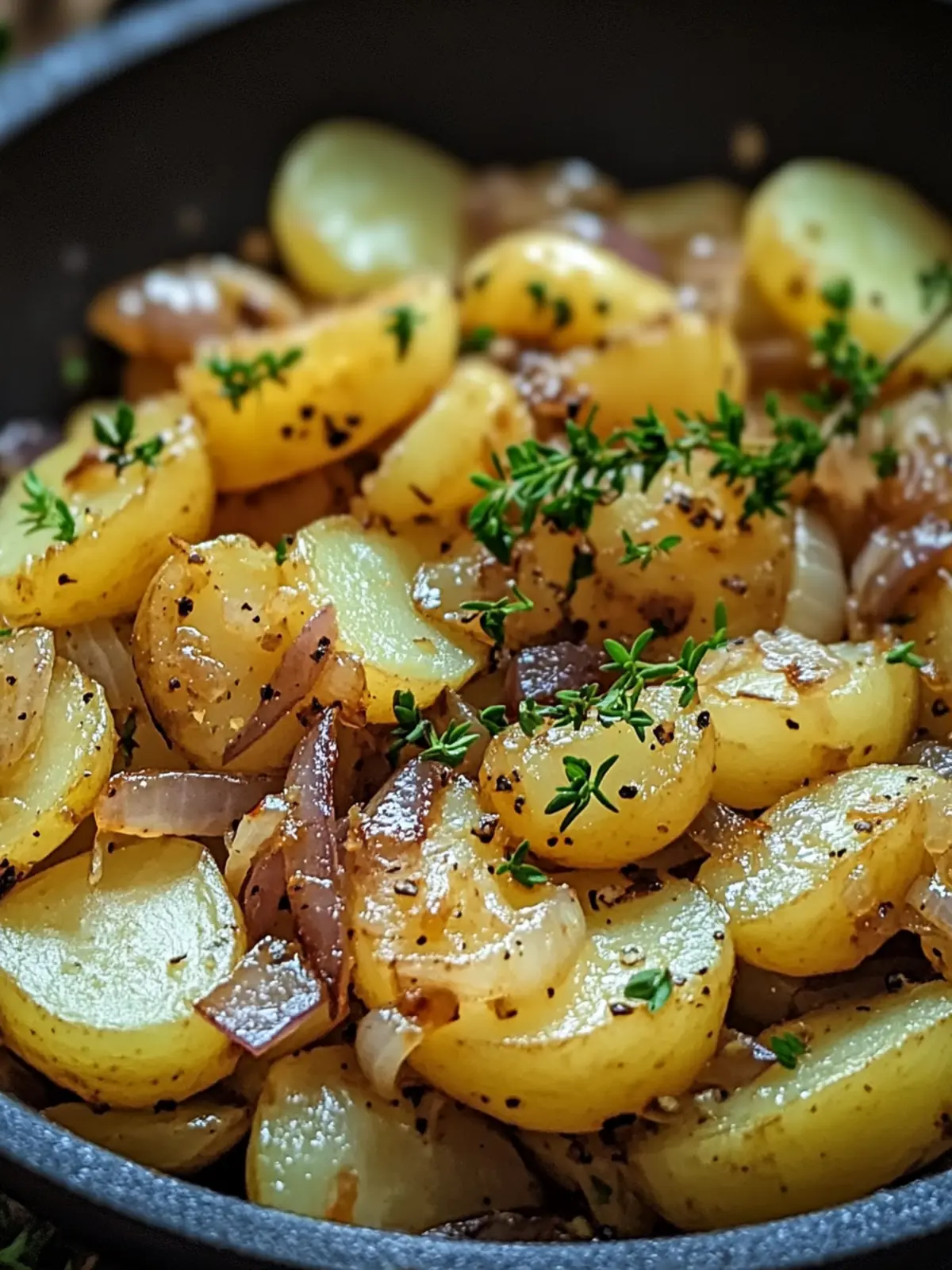 Crispy Potato and Onion Saut : A Comfort Food Delight 3 Crispy Potato and Onion Saut