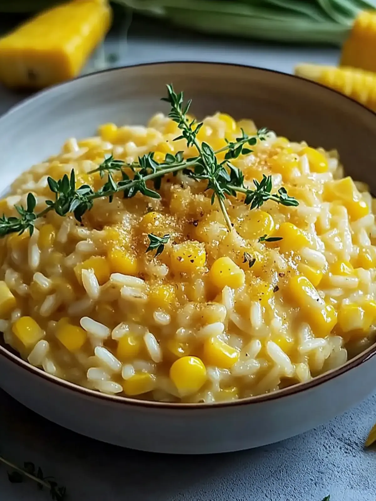 Sweet Corn Risotto