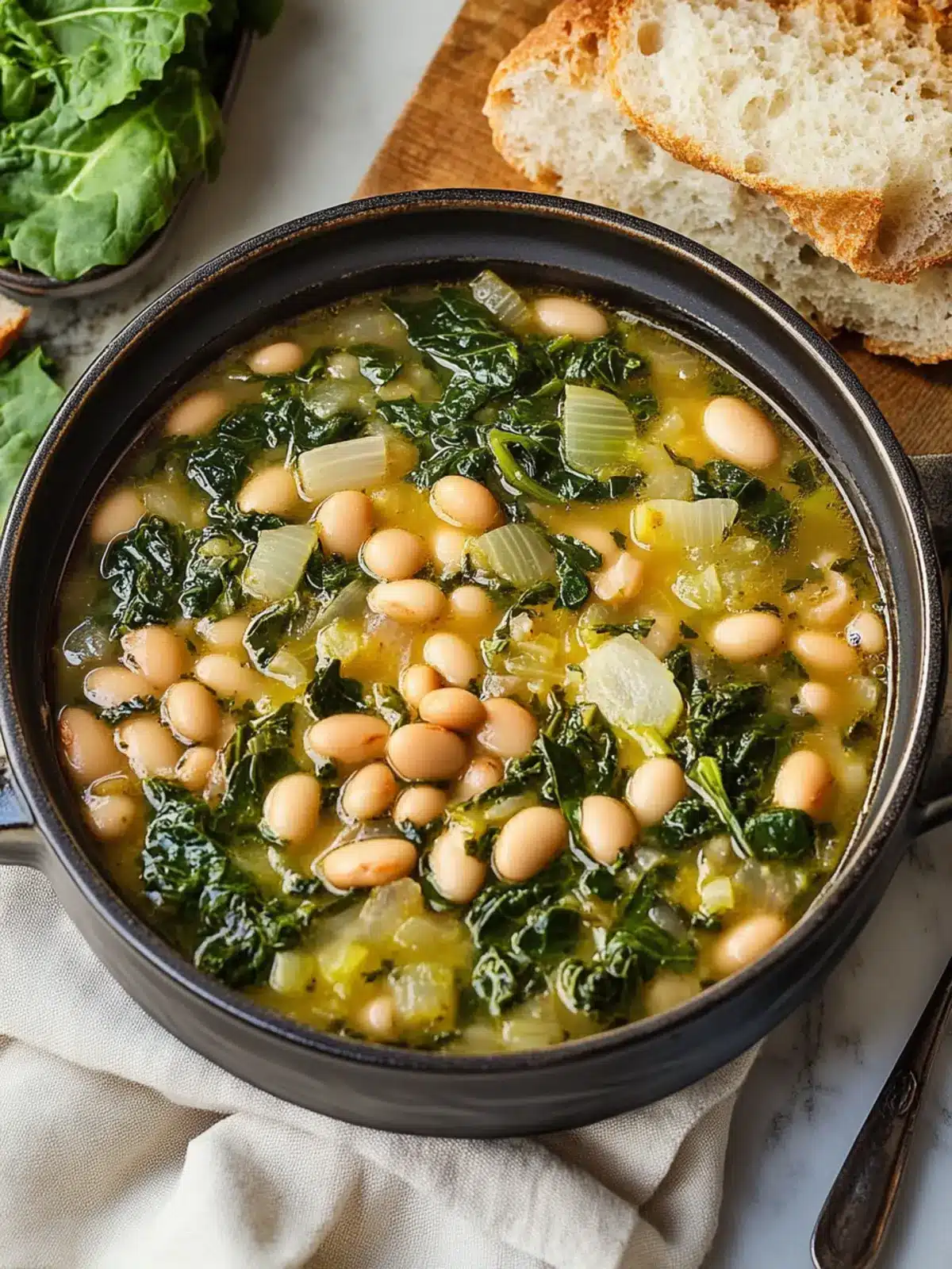 Cozy Up with Delicious Escarole and Bean Soup Today 4 Escarole and Bean Soup