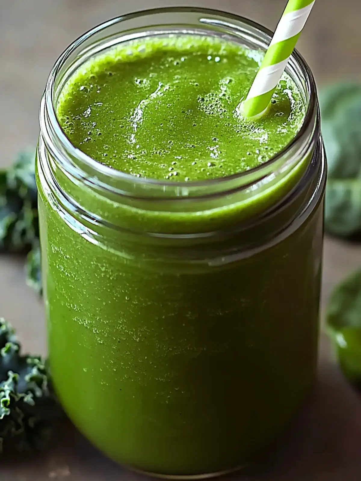 Spinach and Kale Smoothie Recipe