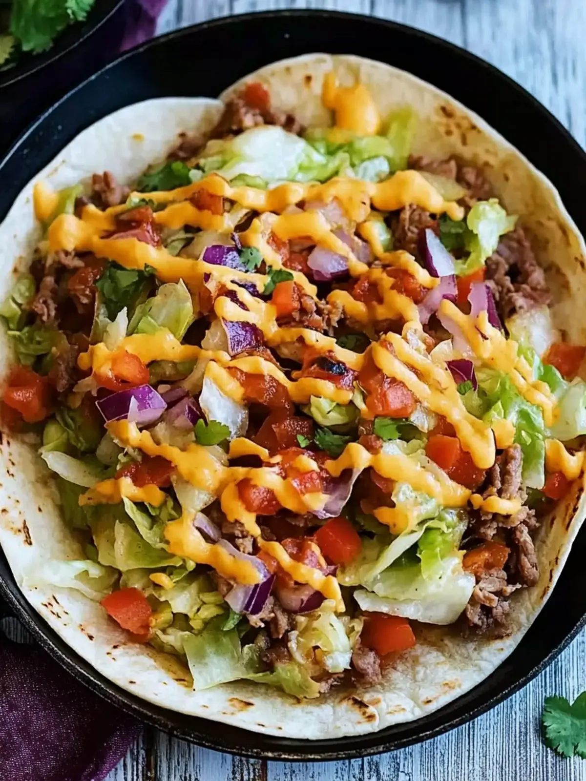 Cabbage Taco Skillet