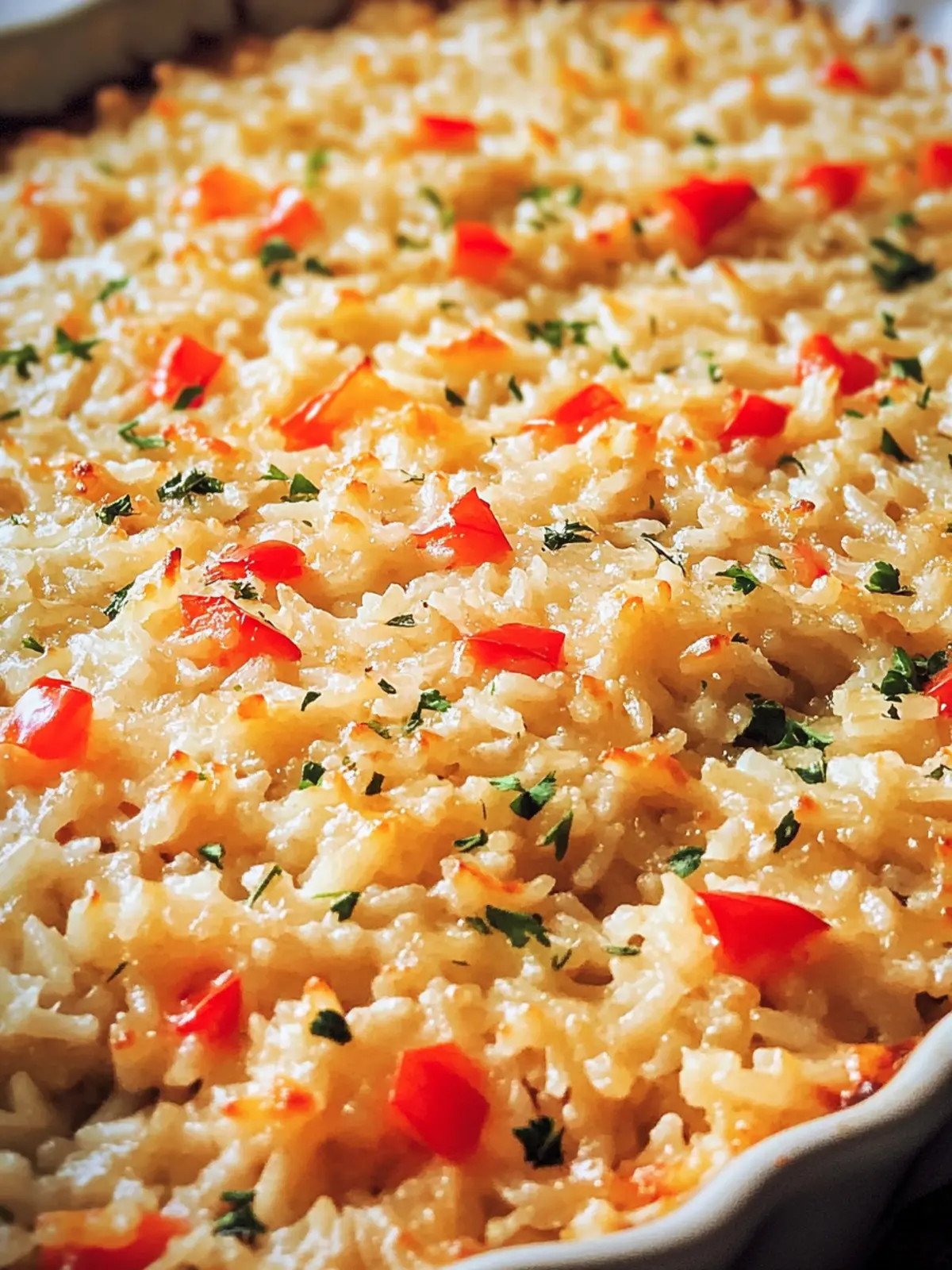 Pepper Jack Rice Bake