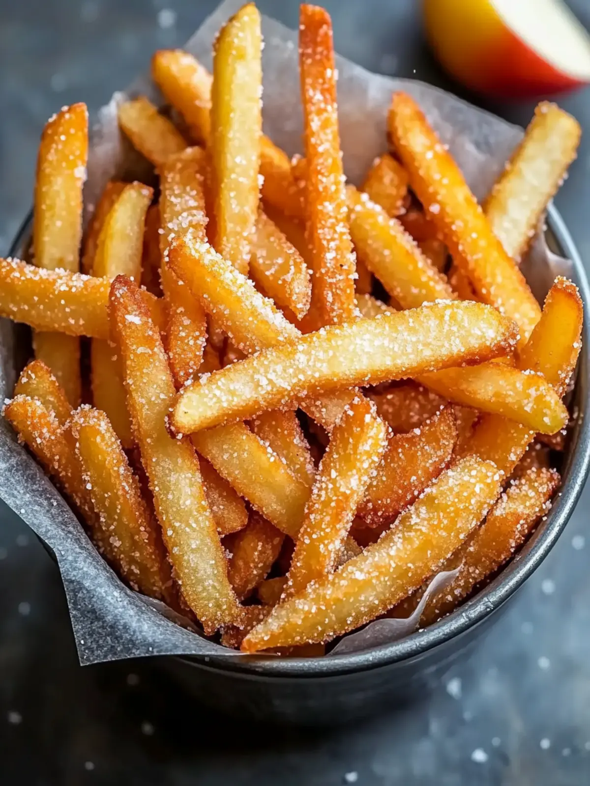 Crispy Air Fryer Apple Fries