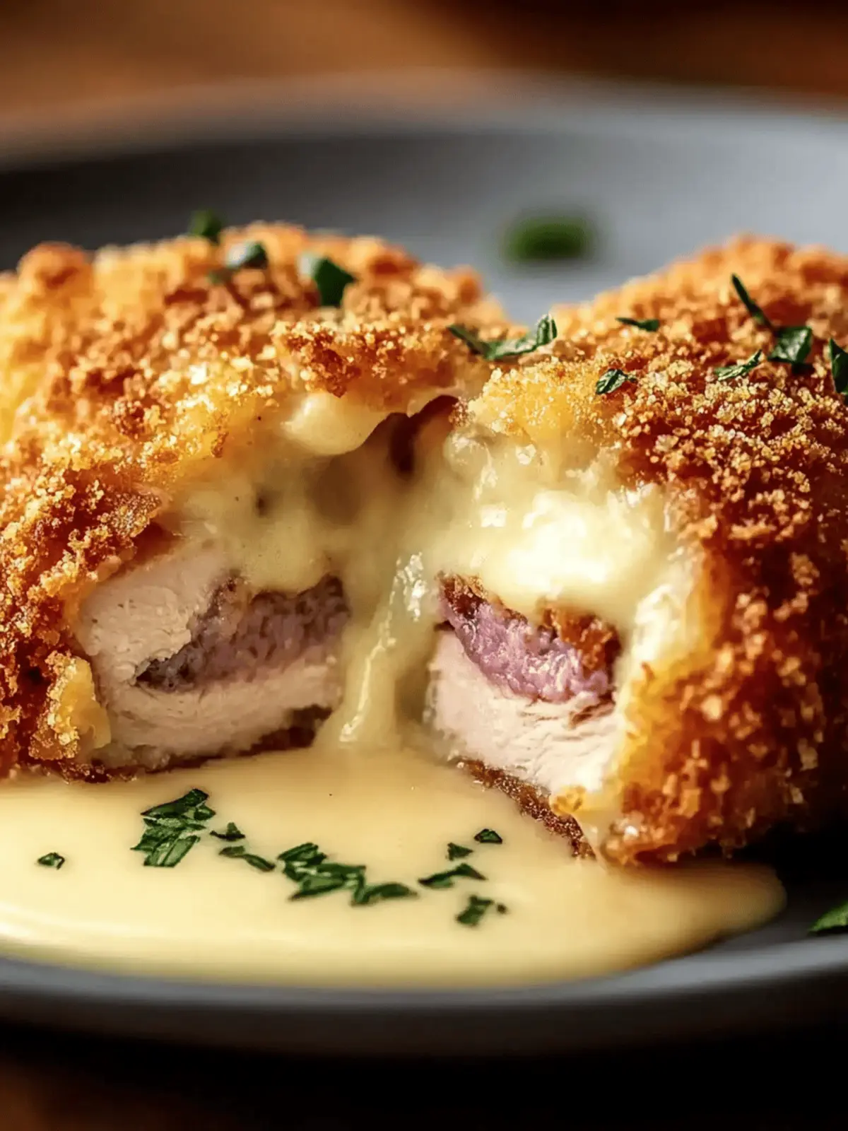 Crispy, Creamy Chicken Cordon Bleu: A Quick Weeknight Delight 4 Crispy, Creamy Chicken Cordon Bleu