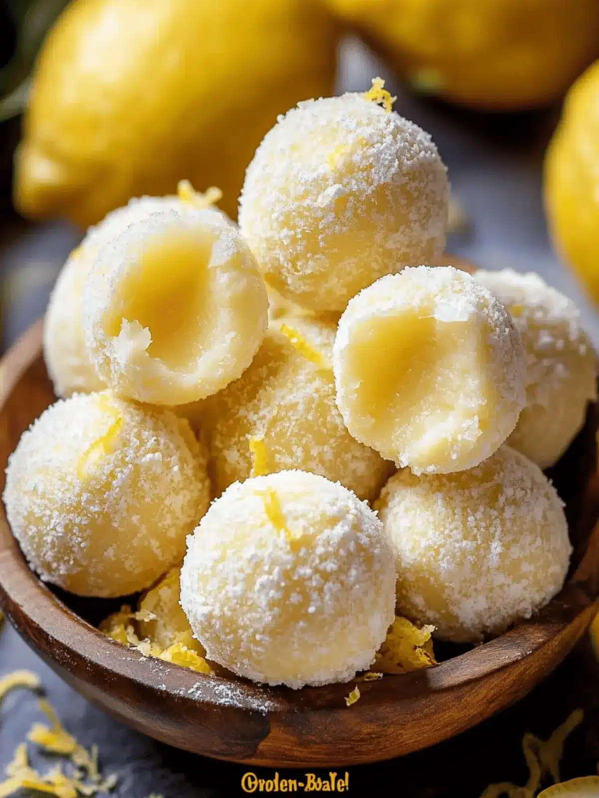 Delightful Lemon Truffles