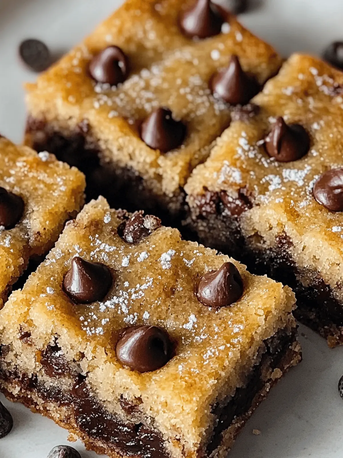 Chewy Chocolate Chip Banana Bars Recipe You ll Crave Daily 4 Chocolate Chip Banana Bars Recipe