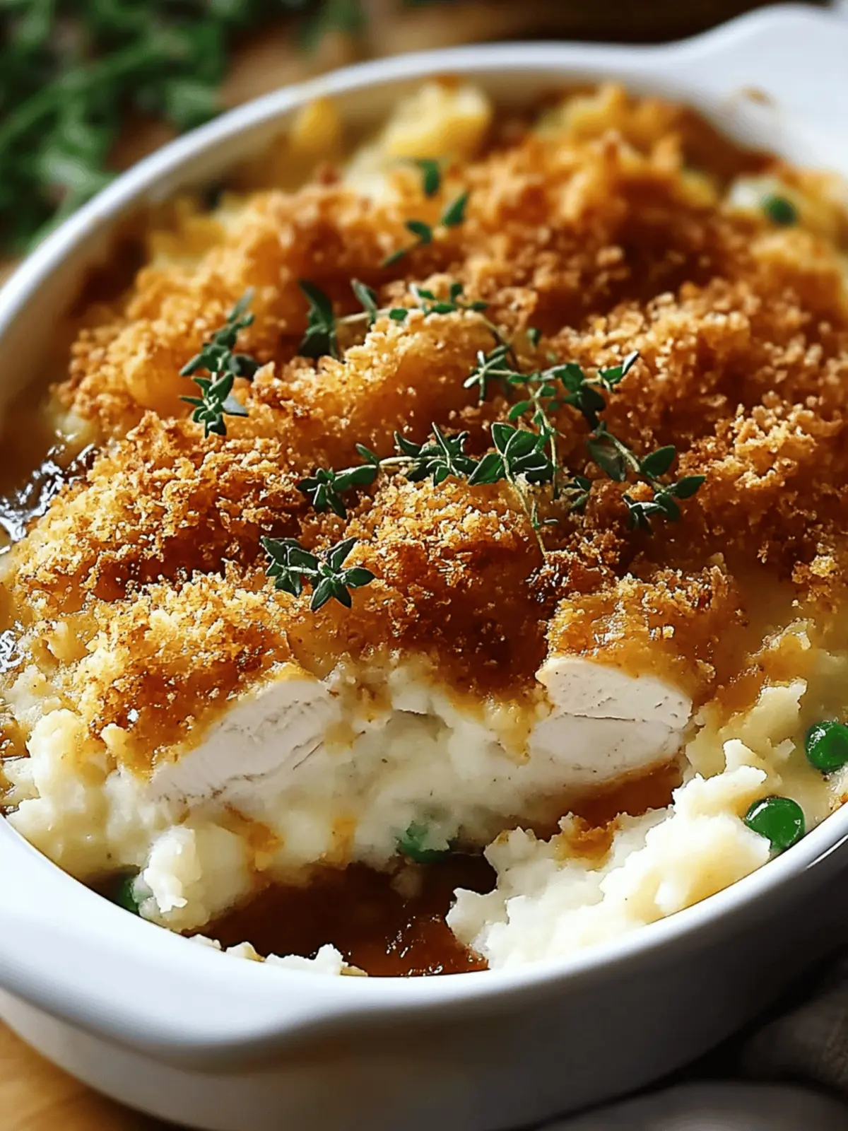 Crispy Chicken & Mashed Potato Casserole You ll Love Tonight 3 Crispy Chicken & Mashed Potato Casserole