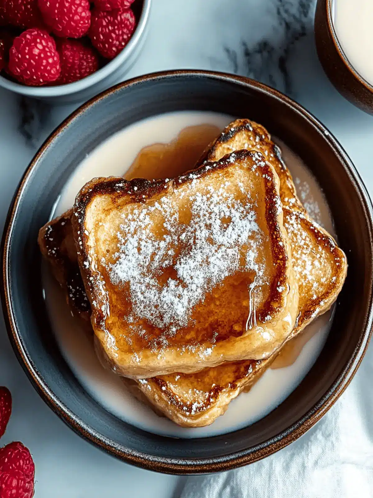 Indulge in Cr me Br »l e French Toast for a Luxurious Breakfast 2 Cr me Br »l e French Toast