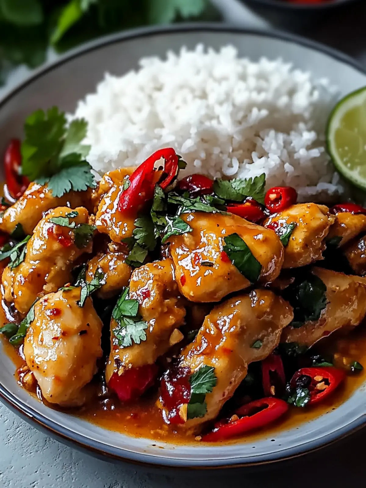 Sweet And Spicy Thai Chicken