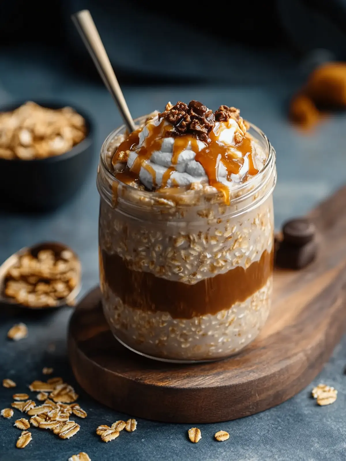 Caramel Macchiato Overnight Oats