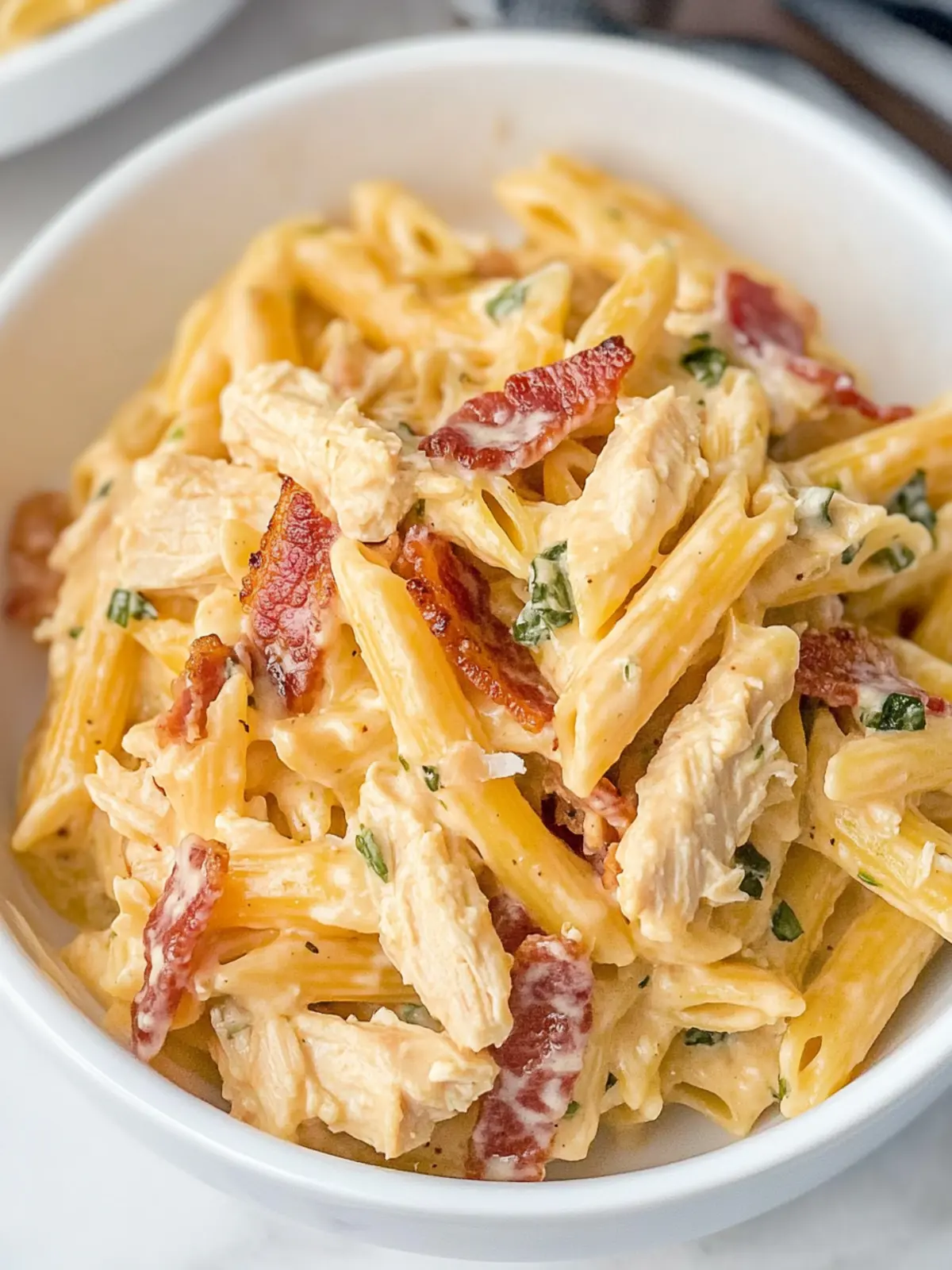 Chicken Bacon Ranch Pasta