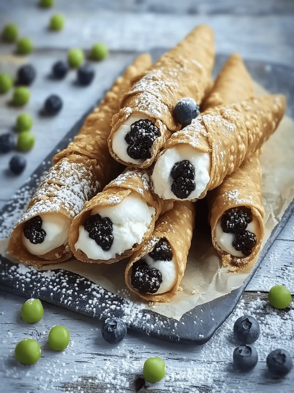 Decadent Sicilian Cannoli with Creamy Ricotta Filling Recipe 2 Sicilian Cannoli with Ricotta Filling