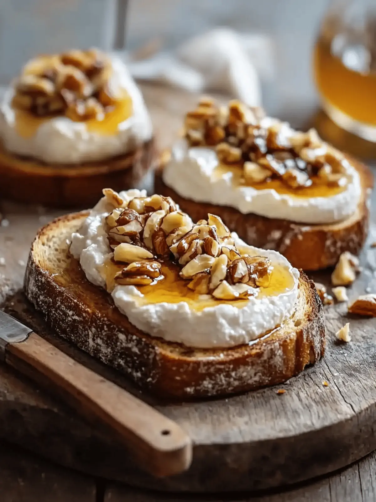 Vanilla Bean Ricotta Toast