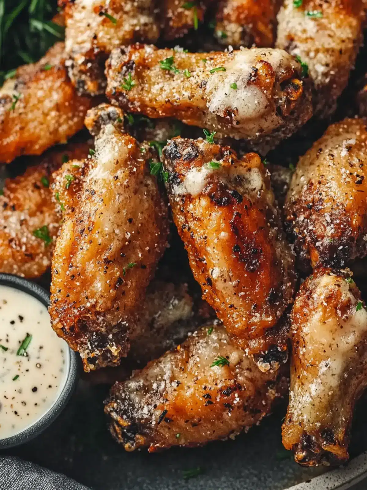 Garlic Parmesan Wings