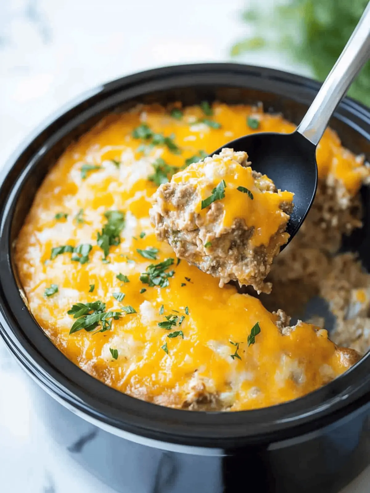 Crockpot Breakfast Casserole