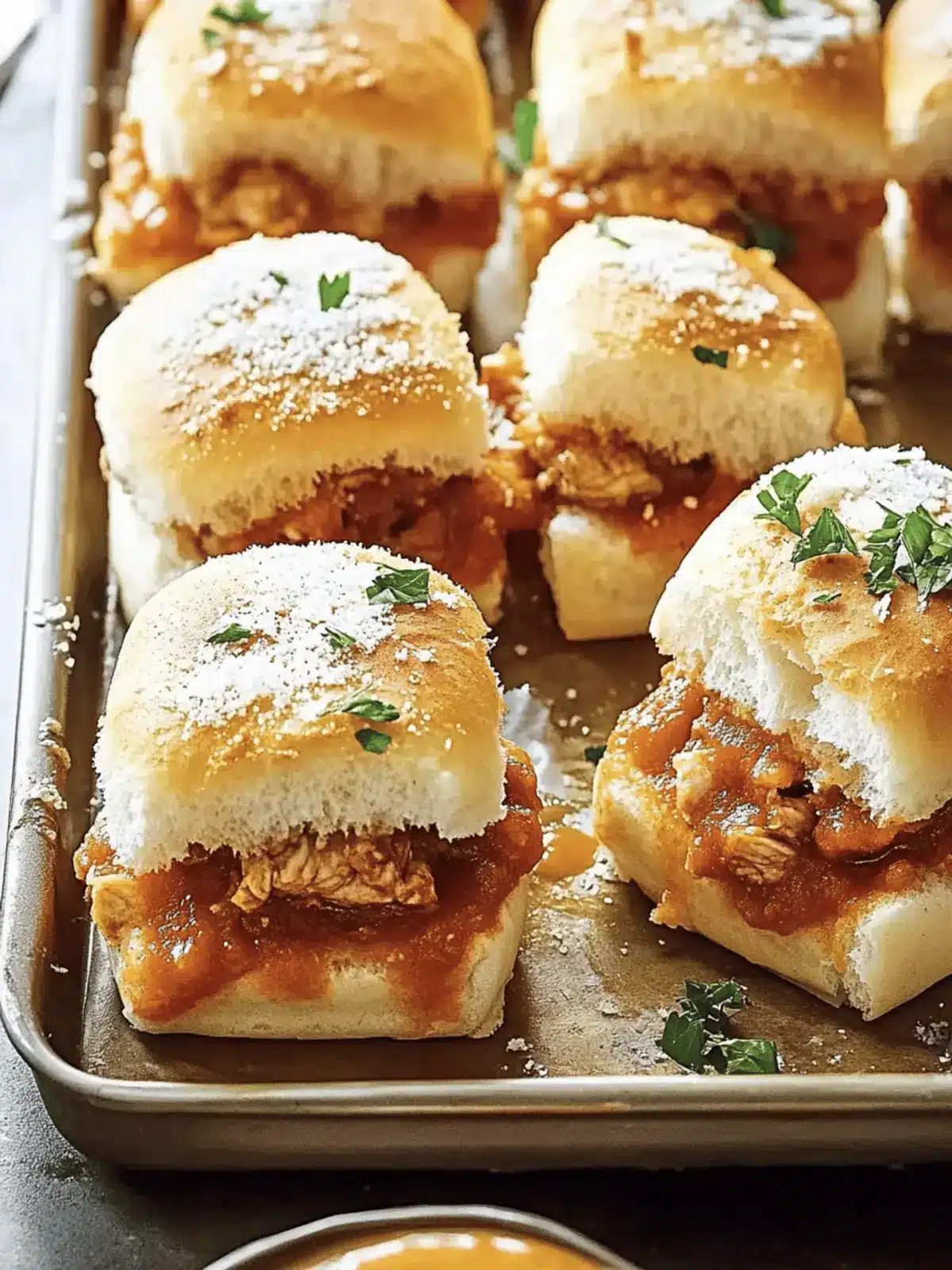 Chicken Parmesan Sliders Recipe