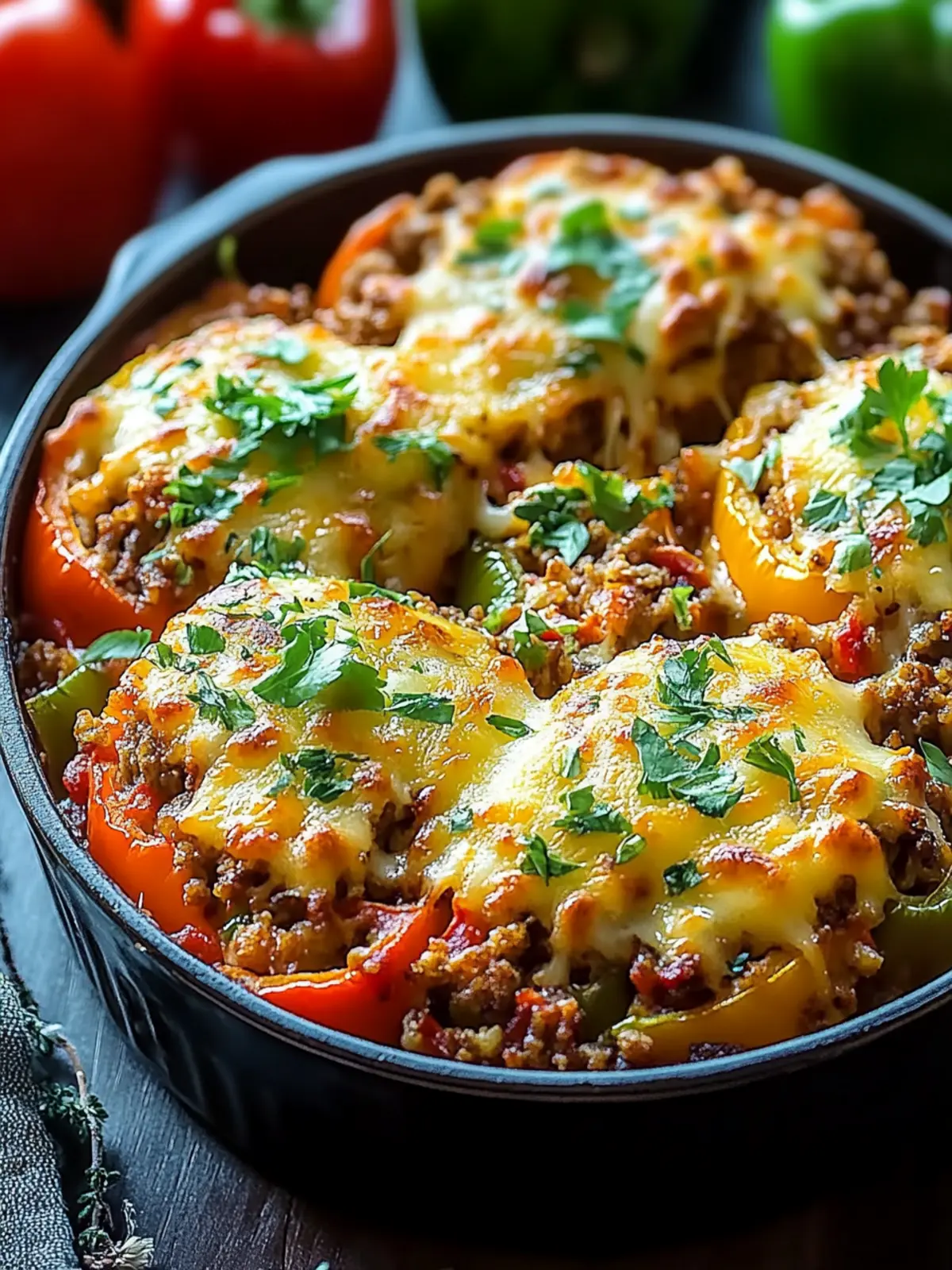 Stuffed Bell Pepper Casserole