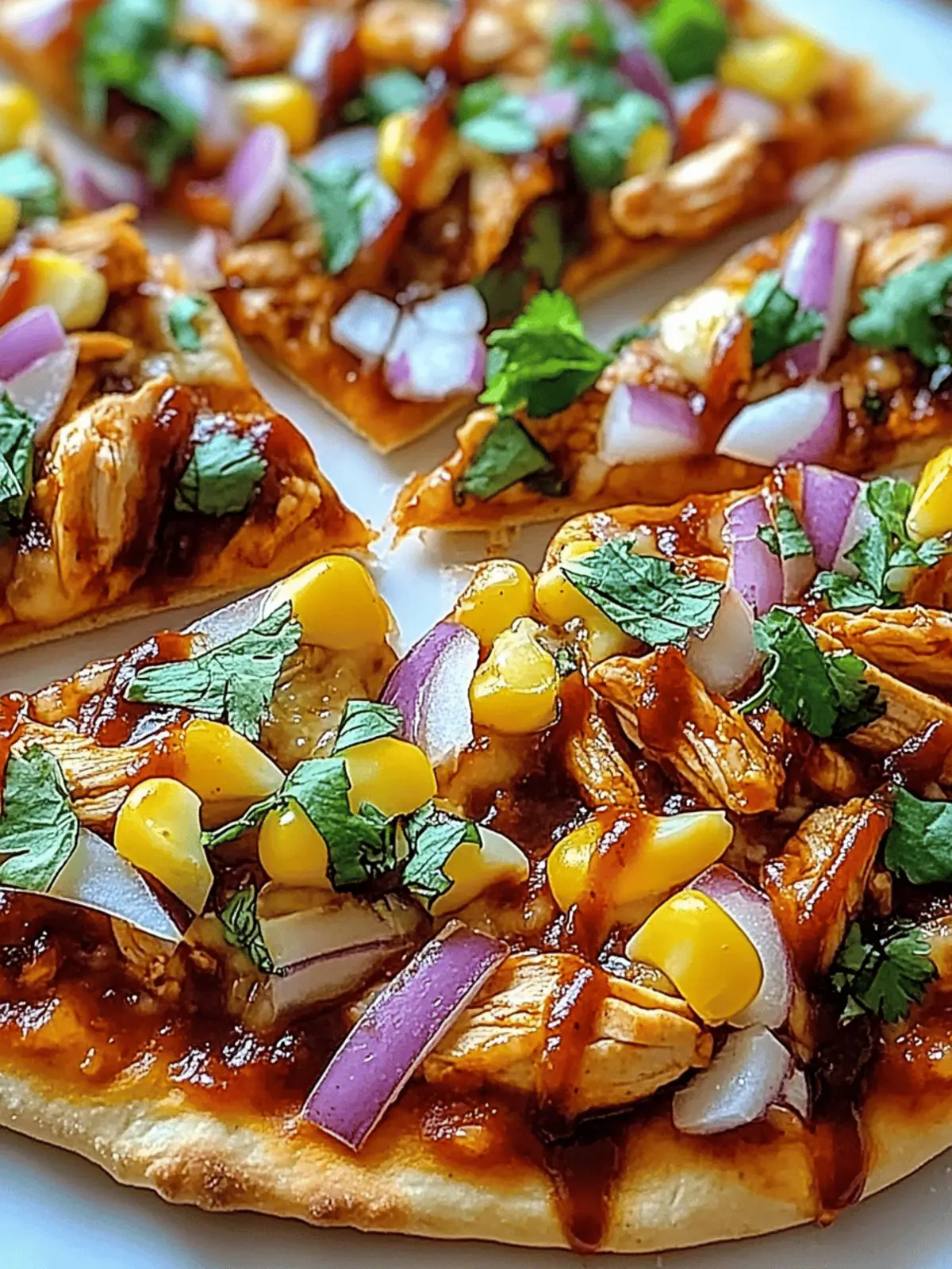 BBQ Chicken Flatbread Pizza for a Quick and Tasty Treat 2 BBQ Chicken Flatbread Pizza