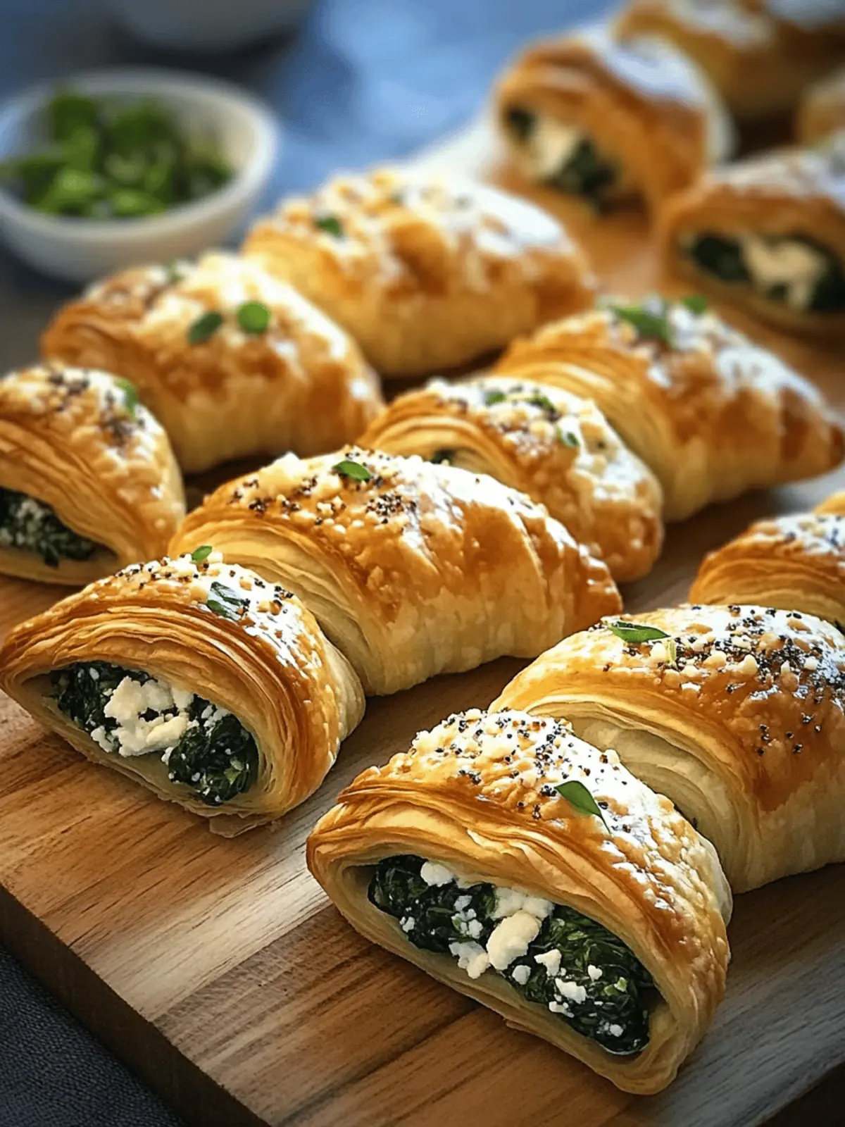 Savory Spinach and Feta Puff Pastry Twists You ll Love 4 Spinach and Feta Puff Pastry Twists