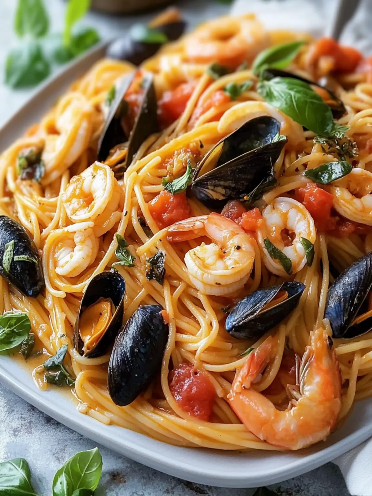 Frutti di Mare   Seafood Spaghetti