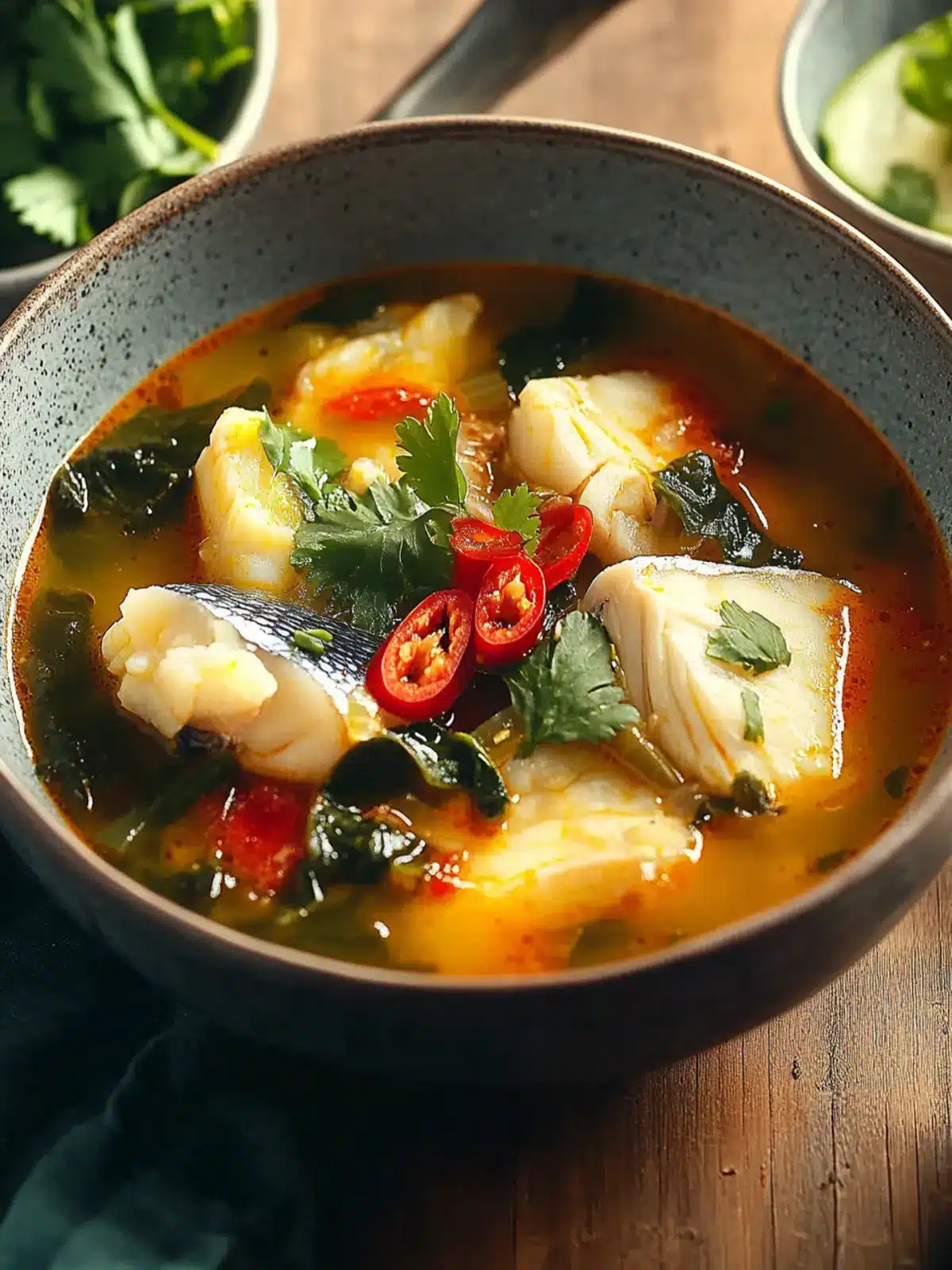 Thai Hot and Sour Fish Soup
