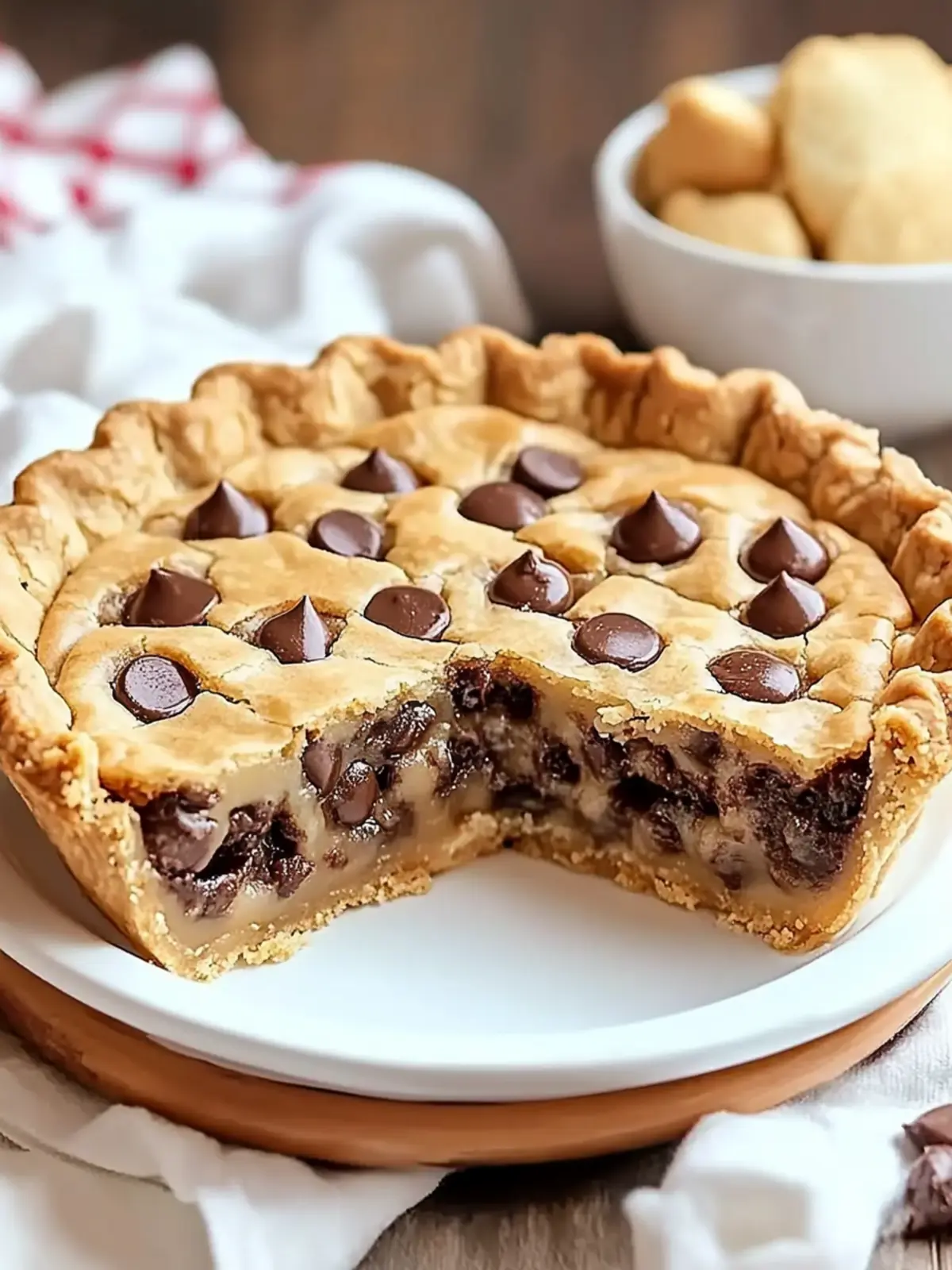 Best Tollhouse Cookie Pie
