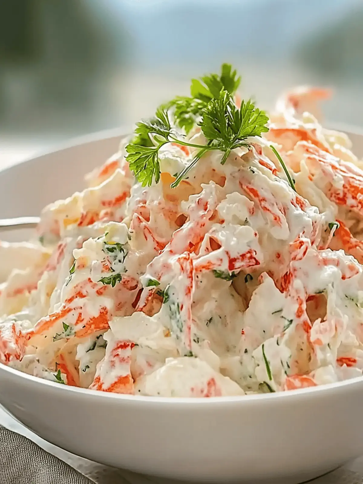 Imitation Crab Salad