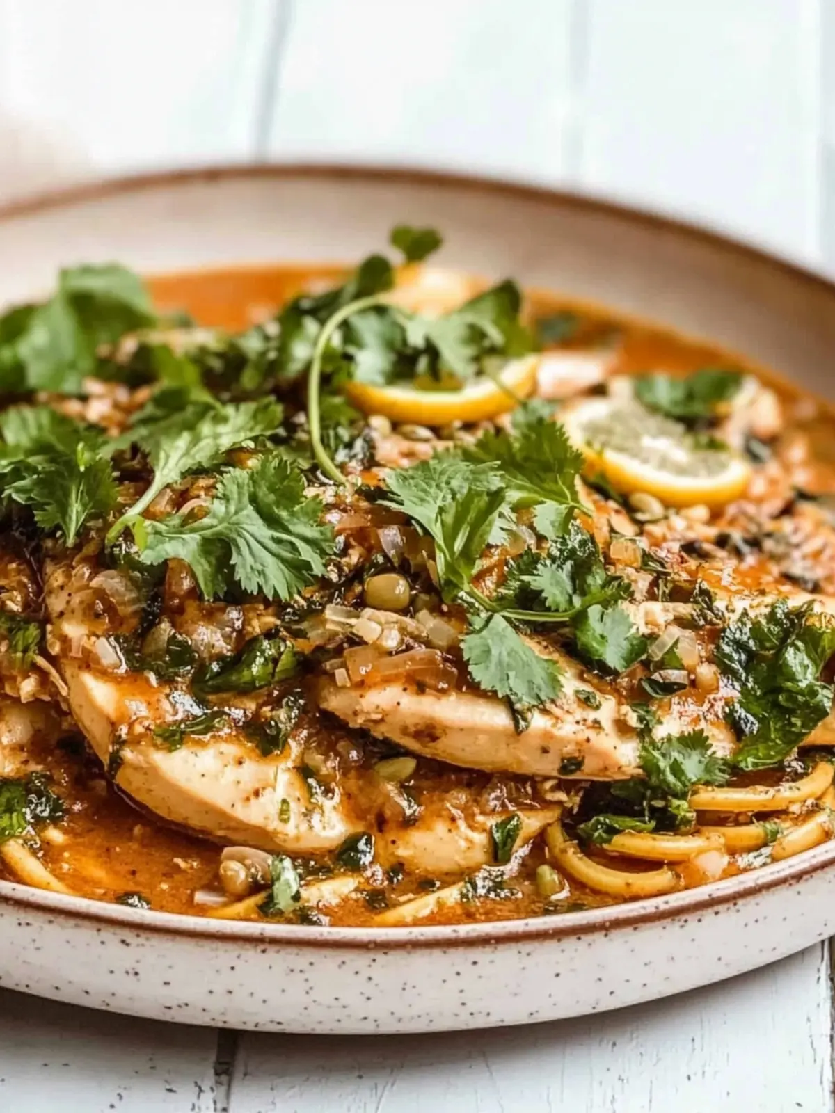 Spicy Brown Butter Chicken Piccata