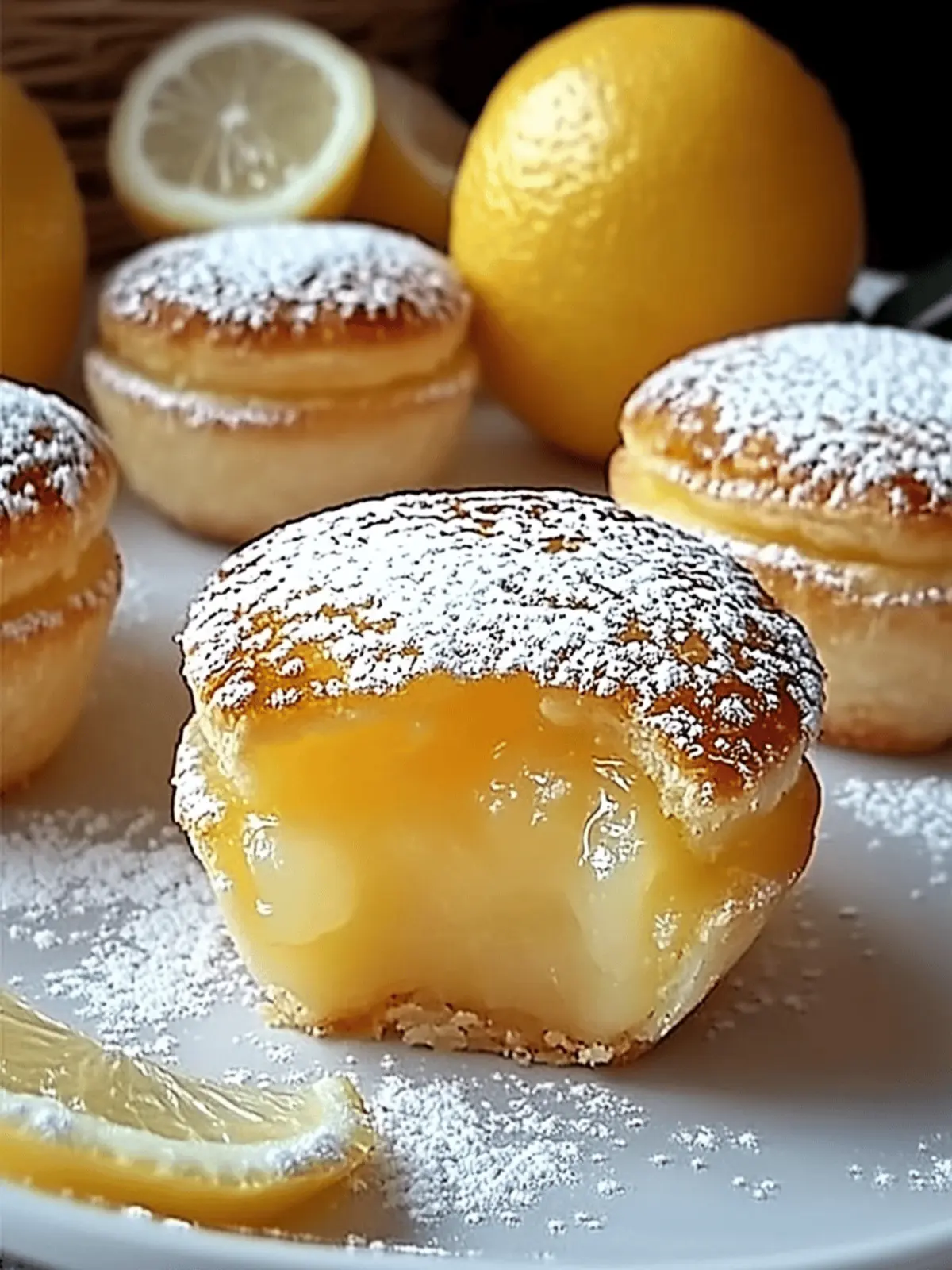 Baby Lemon Impossible Pies
