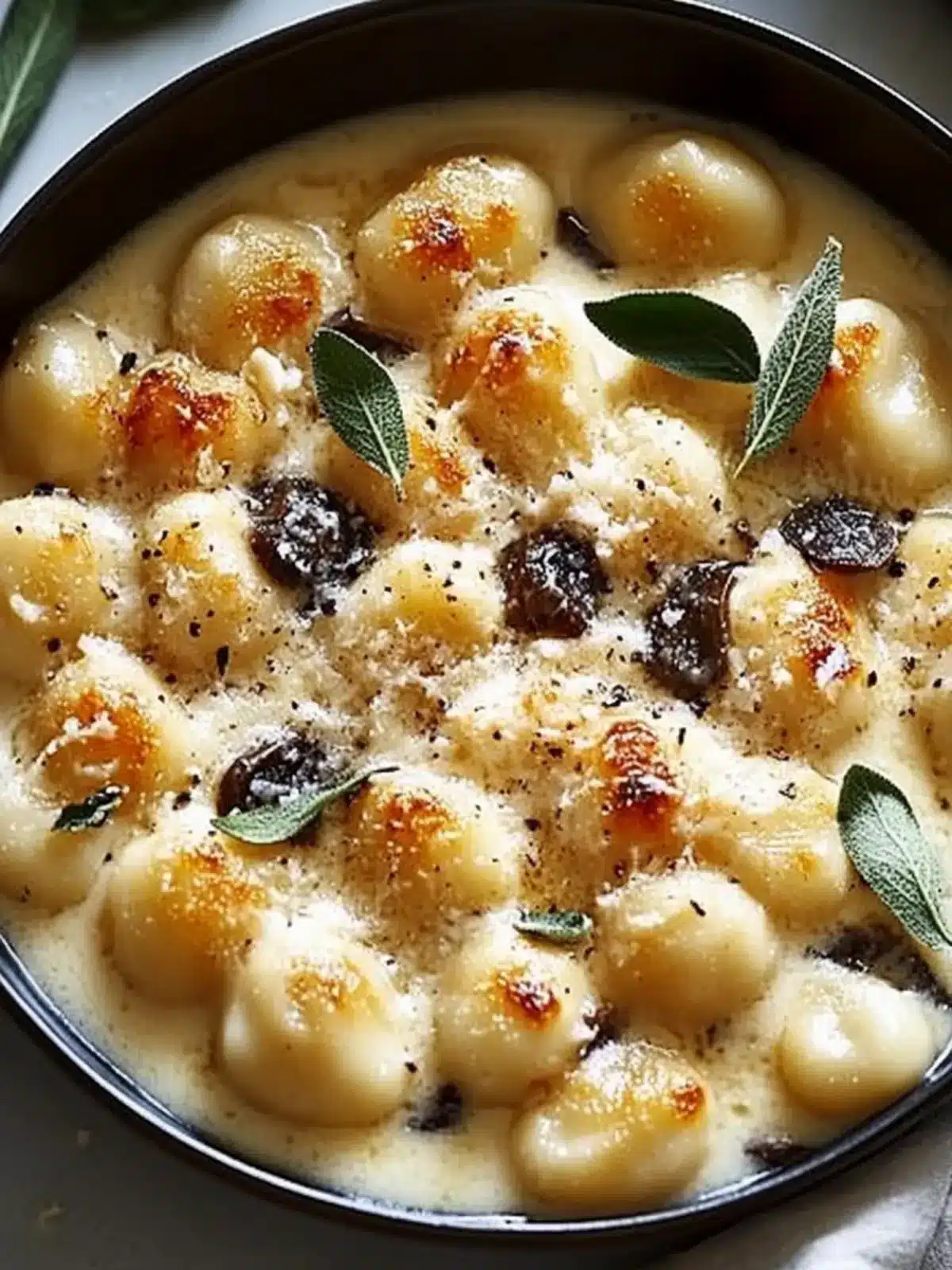 Decadent Gnocchi with Truffle Parmesan Sauce You ll Love 4 Gnocchi with Truffle Parmesan Sauce