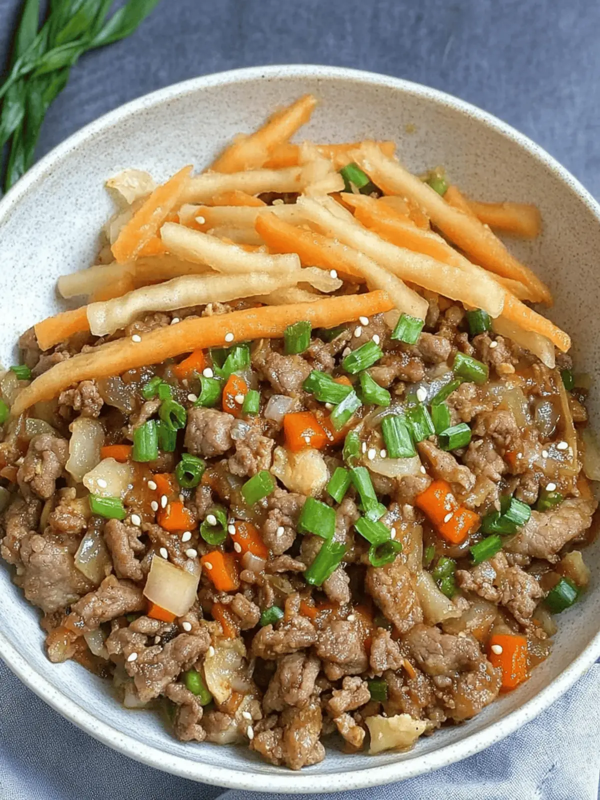 Crockpot Egg Roll in A Bowl