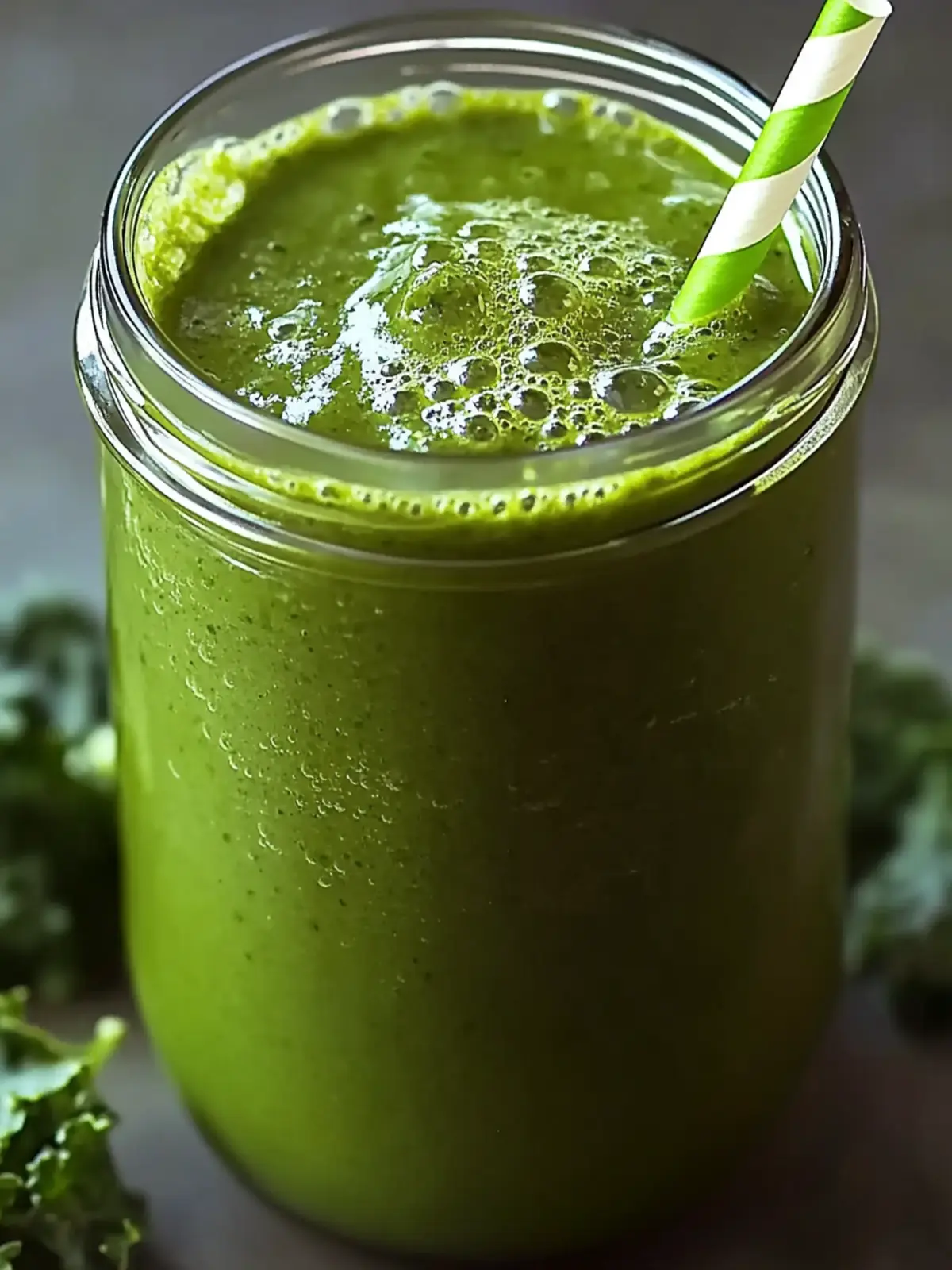 Spinach and Kale Smoothie Recipe