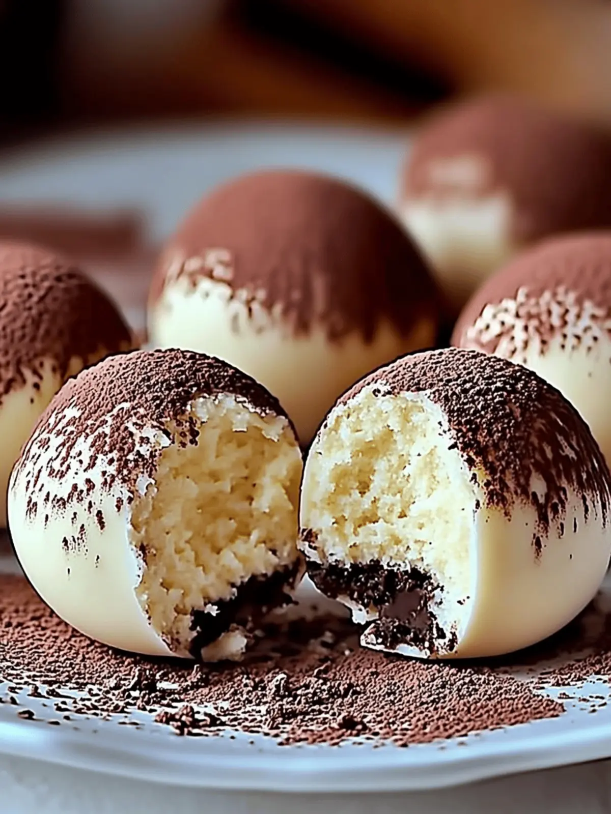 Tiramisu Truffles Recipe