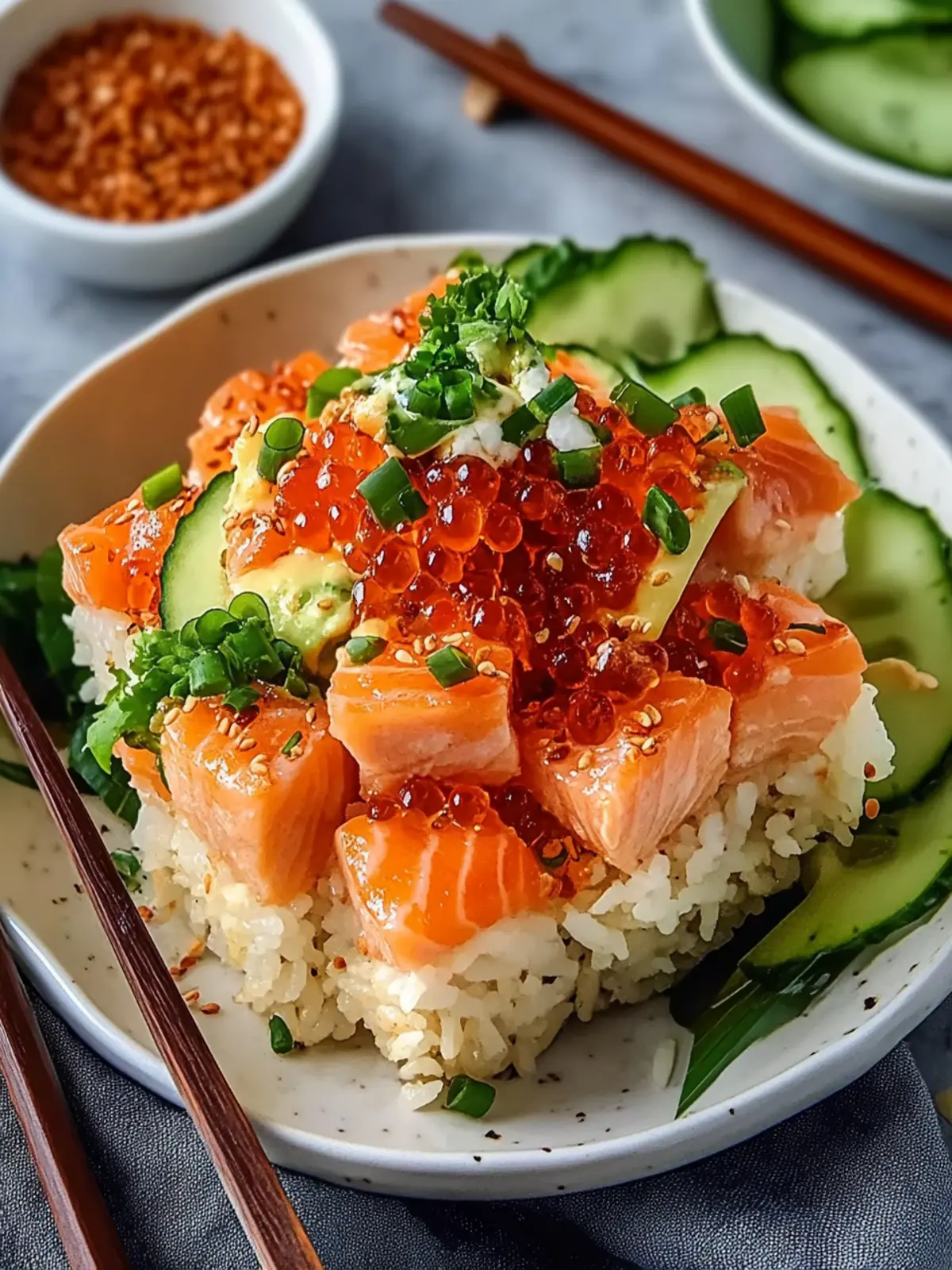 Salmon Crispy Rice