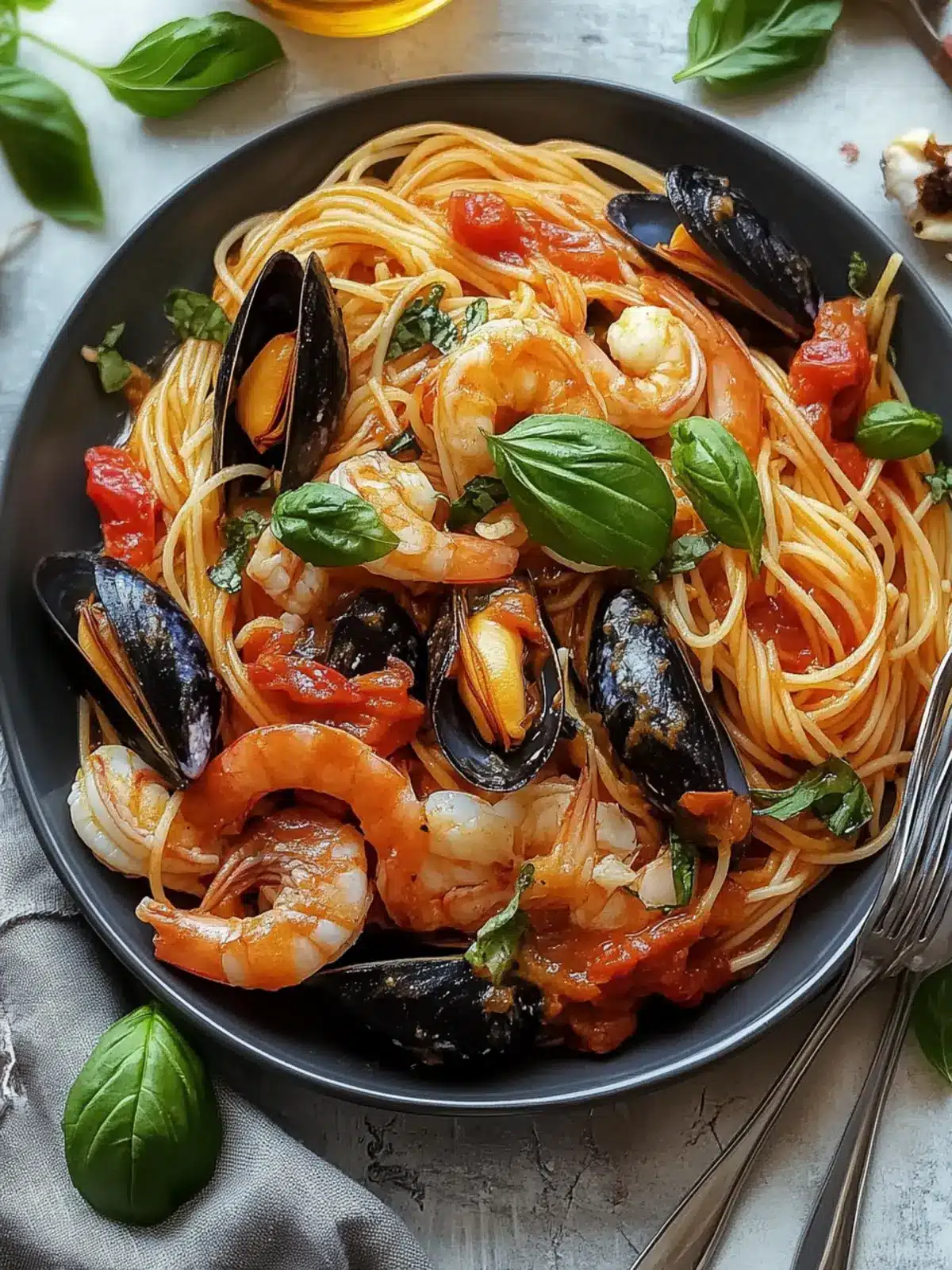 Frutti di Mare   Seafood Spaghetti