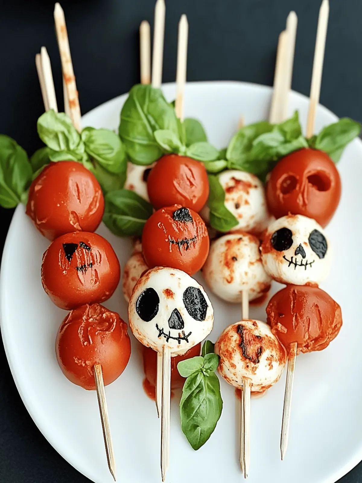 Spooky Halloween Caprese Salad Skewers That Wow Your Guests 2 Spooky Halloween Caprese Salad Skewers
