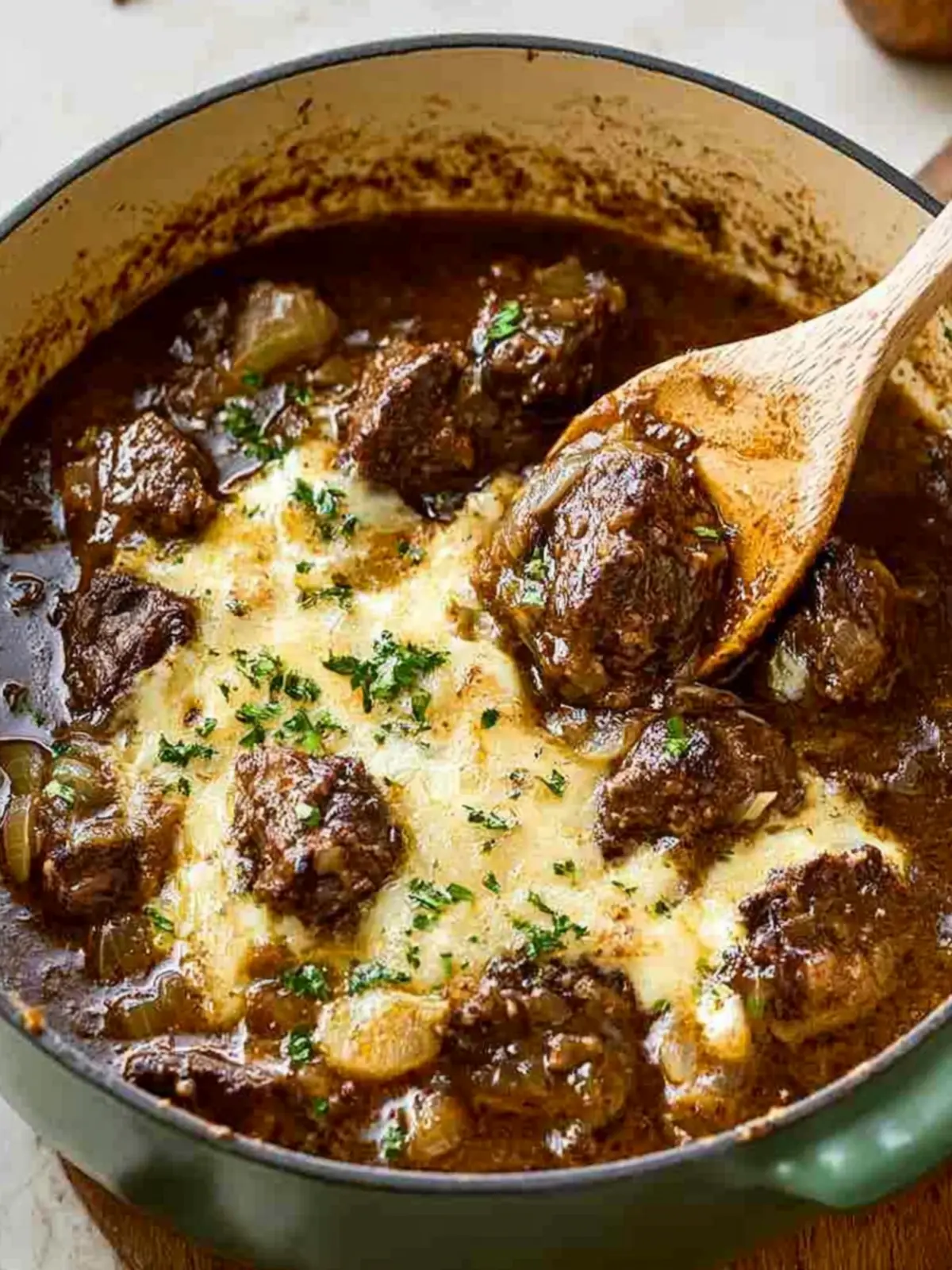 French Onion Beef Stew