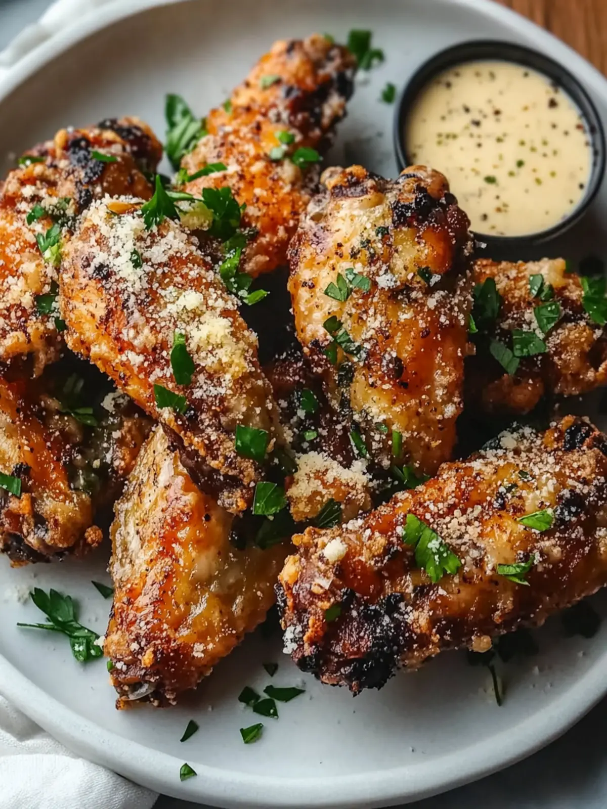 Garlic Parmesan Wings