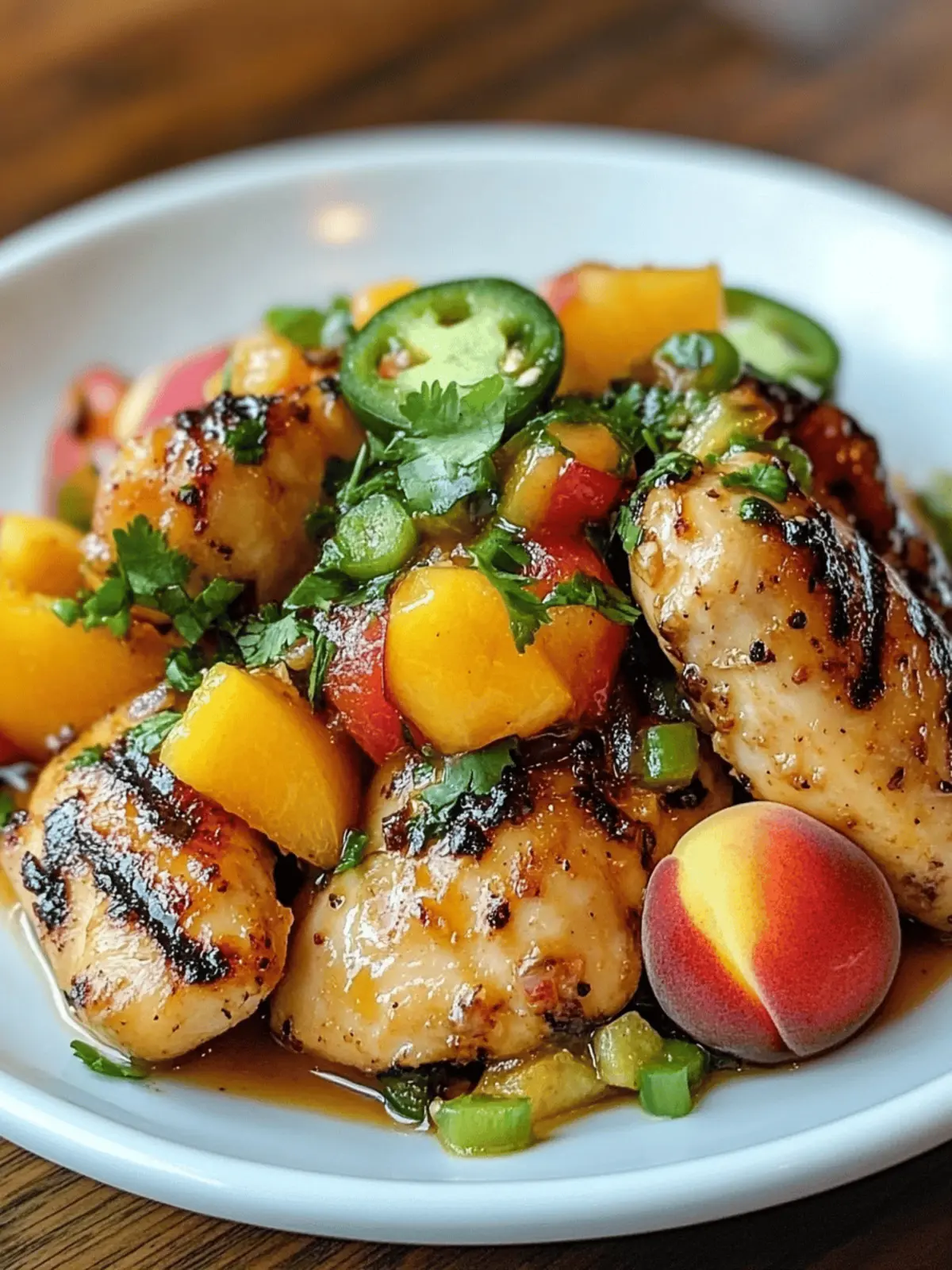 Jalapeno Peach Chicken Recipe