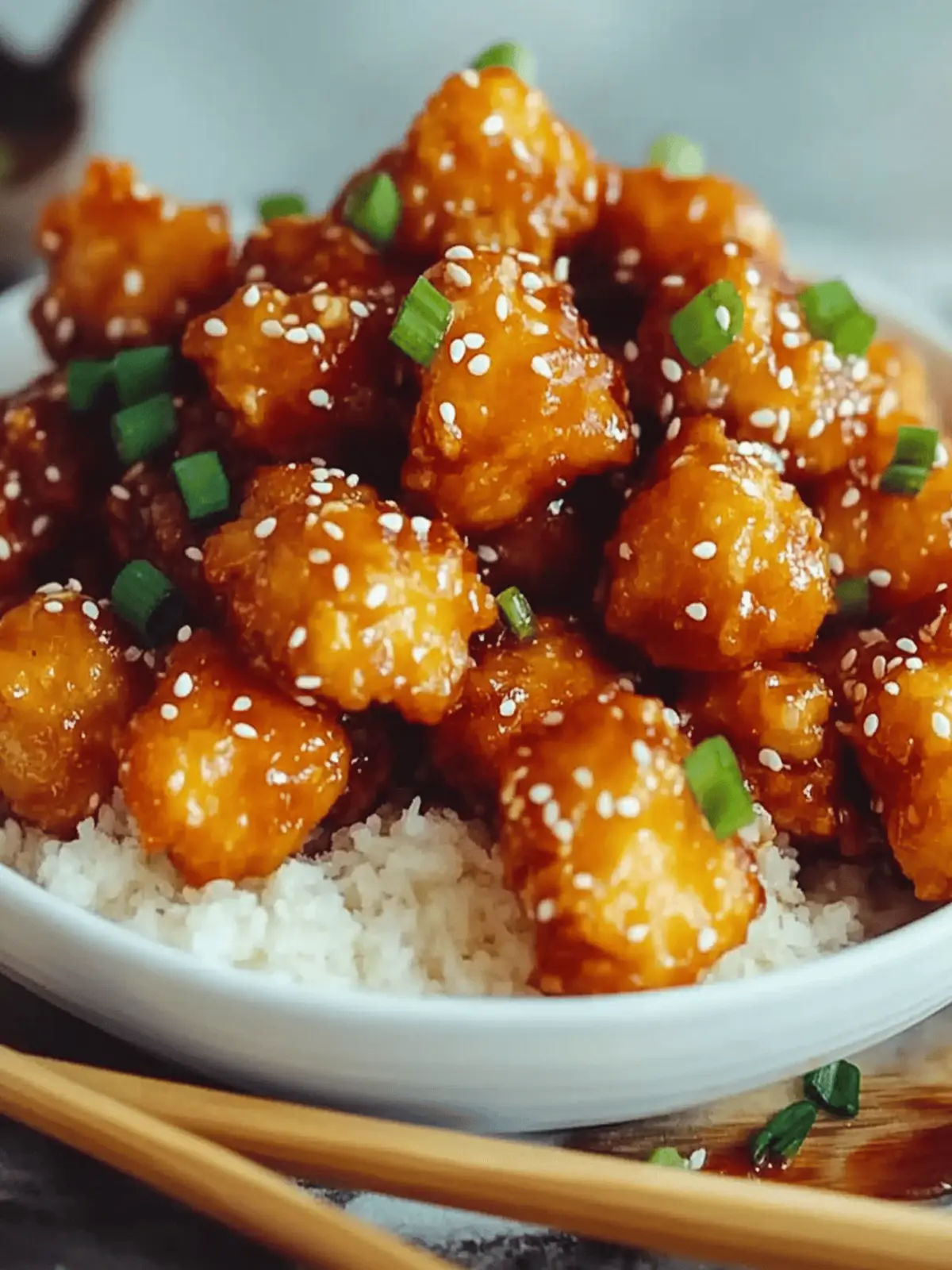 3-Ingredient Orange Chicken