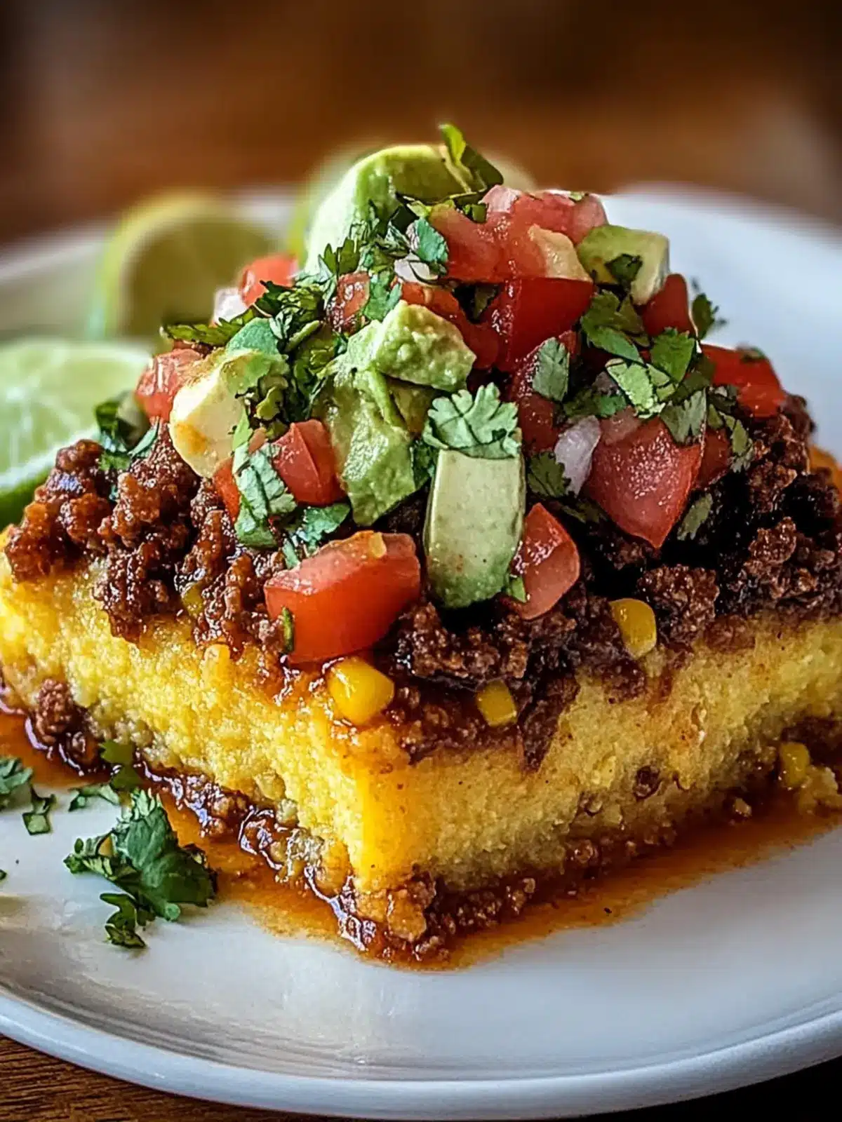Luscious Spicy Taco Polenta Bake You ll Crave Again and Again 3 Spicy Taco Polenta Bake